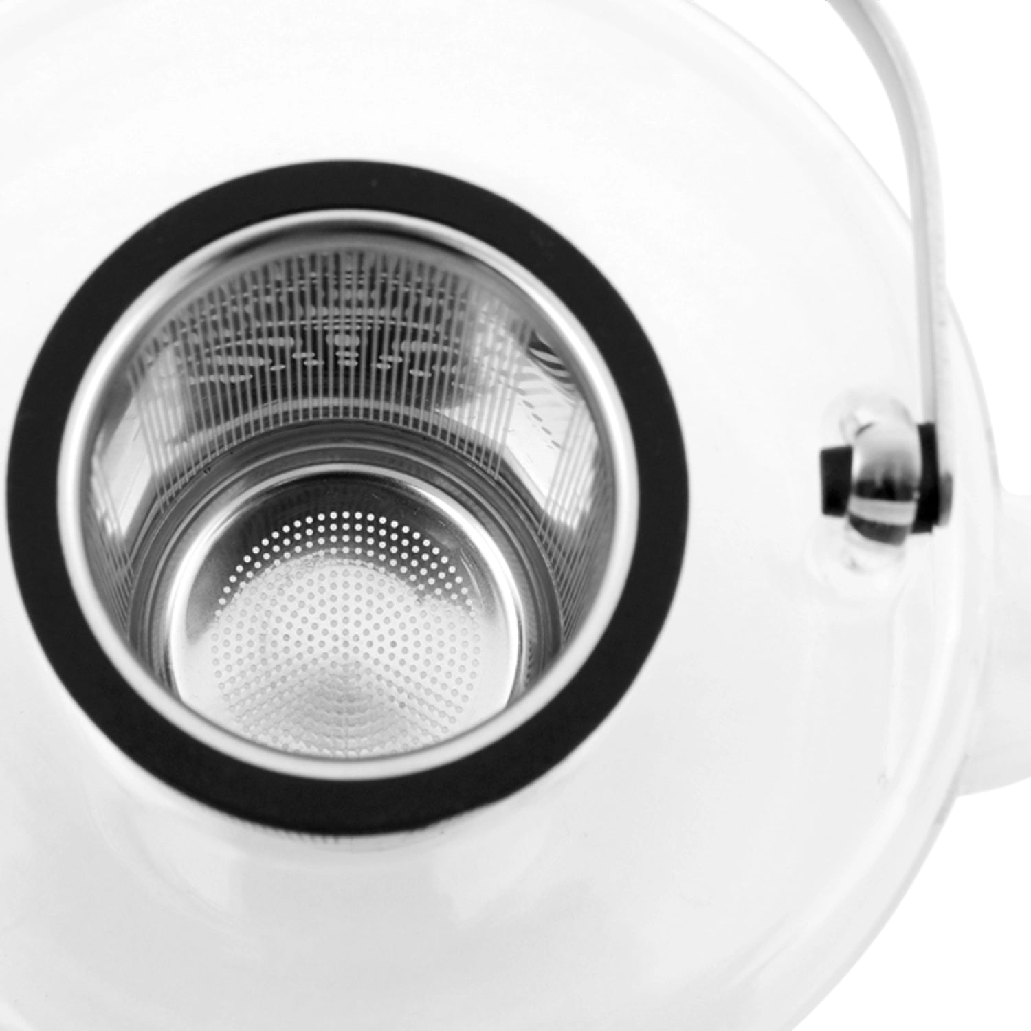 Eleganter Teekrug Bjorn aus robustem Borosilikatglas, 1,2l, ideal für gesellige Teestunden und stilvolle Präsentation.