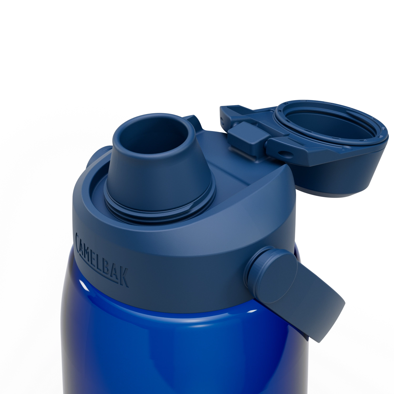 Camelbak Thrive Chug 1.0l Oxford Trinkflasche im eleganten Oxford-Design, ideal für Sport und Freizeit, mit praktischem Trinkschnabel für einfaches Trinken.