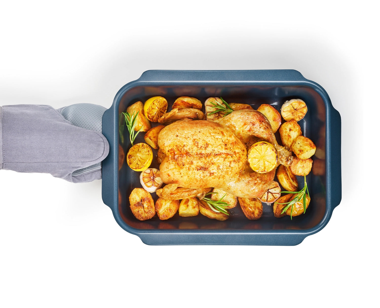 Joseph Joseph Nest Backform L, 35x24cm, H8cm – perfekte antihaftbeschichtete Backform für müheloses Backen und einfache Reinigung.