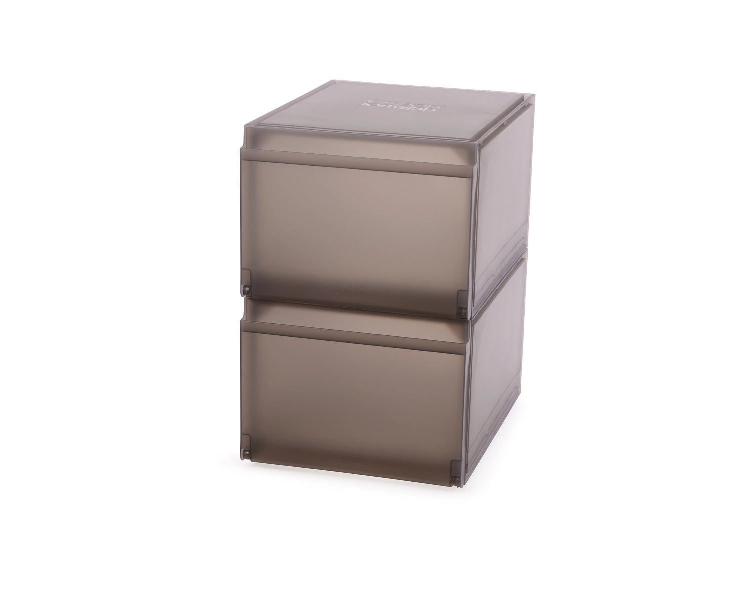 Stylisches 2er Set Schuhschrank in Grau von Joseph Joseph, ideal zur ordentlichen Aufbewahrung und Präsentation Ihrer Schuhe.