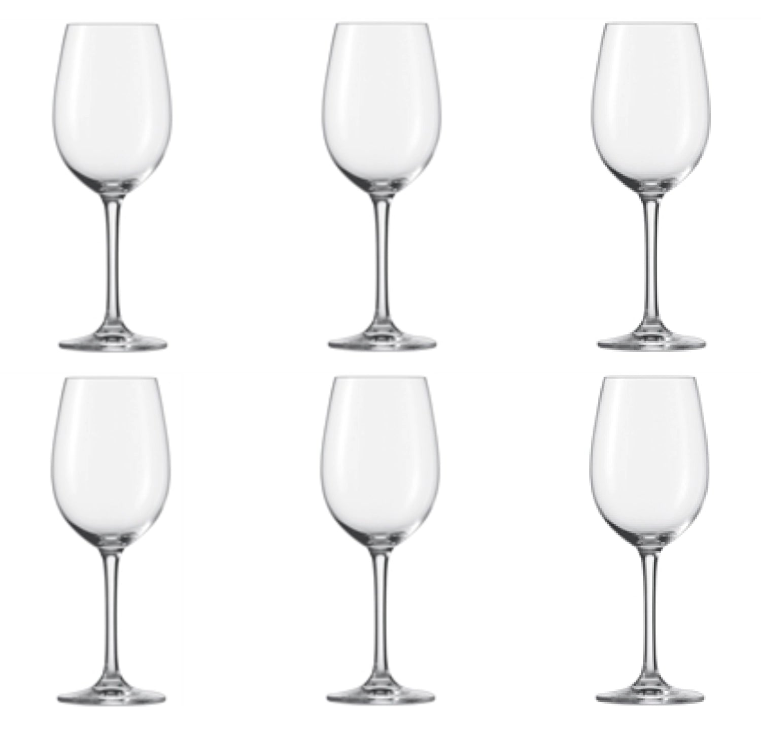 Elegantes 6er Set Classico/Ever 1 Wein-/Wasserkelche (545ml) von Zwiesel, perfekt für Wein und Wasser, mit zeitlosem Design und hervorragender Funktionalität.