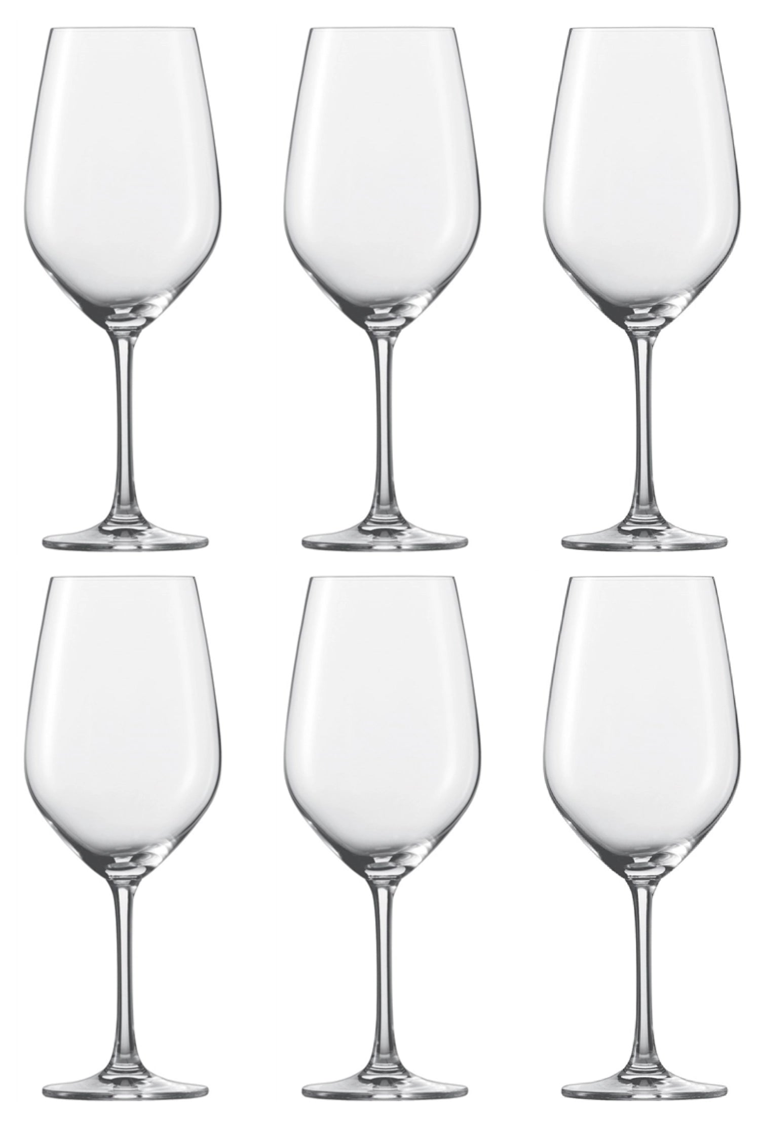 Stilvolles 6er Set Vina/Forte Weinkelche, 530ml, ideal für Wein und Wasser, vereint zeitloses Design mit hoher Funktionalität.