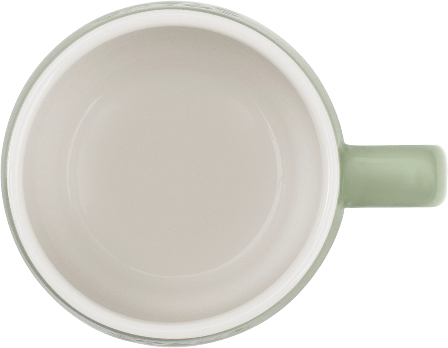 Elegante Eucalyptus Tasse von Staub, 475ml, ideal für gemütliche Momente mit Tee oder Kaffee, vereint Funktionalität und Design.
