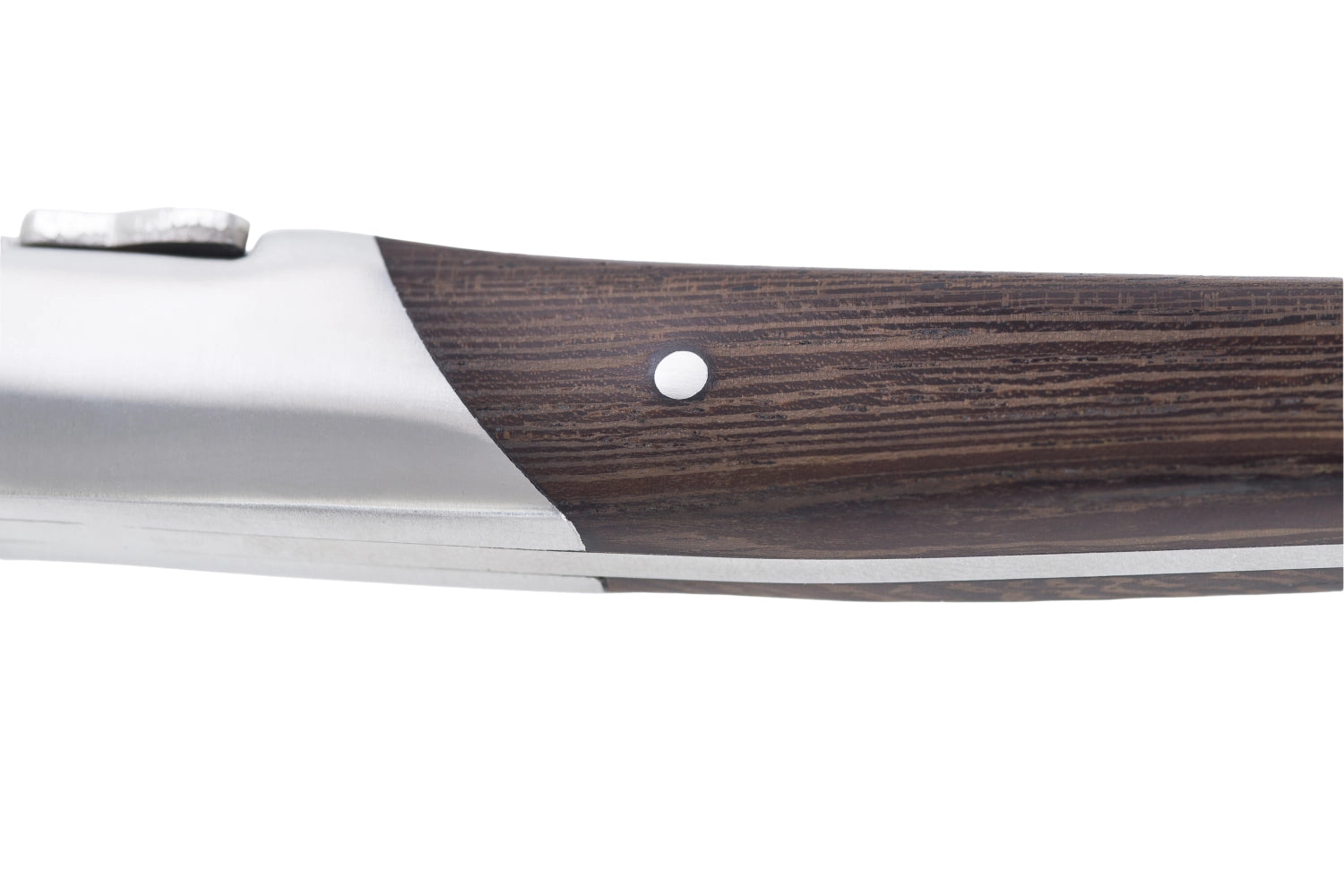 Hochwertiges Steakmesser der Laguiole Luxury Line, gefertigt aus edlen Holzarten, perfekt für stilvolle Dinneranlässe.