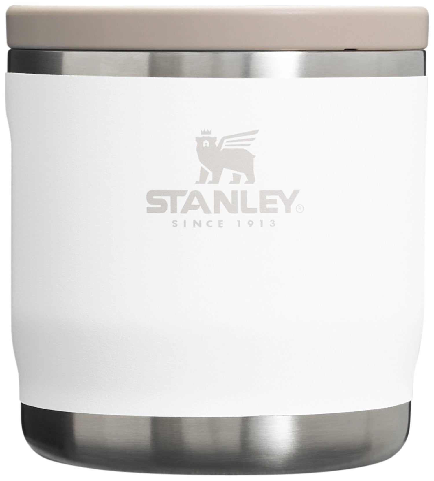 Der Adventure To-Go Food Jar 0.35l in Frost von Stanley ist ideal für unterwegs, hält Speisen warm und ist perfekt für Abenteuer und Ausflüge.