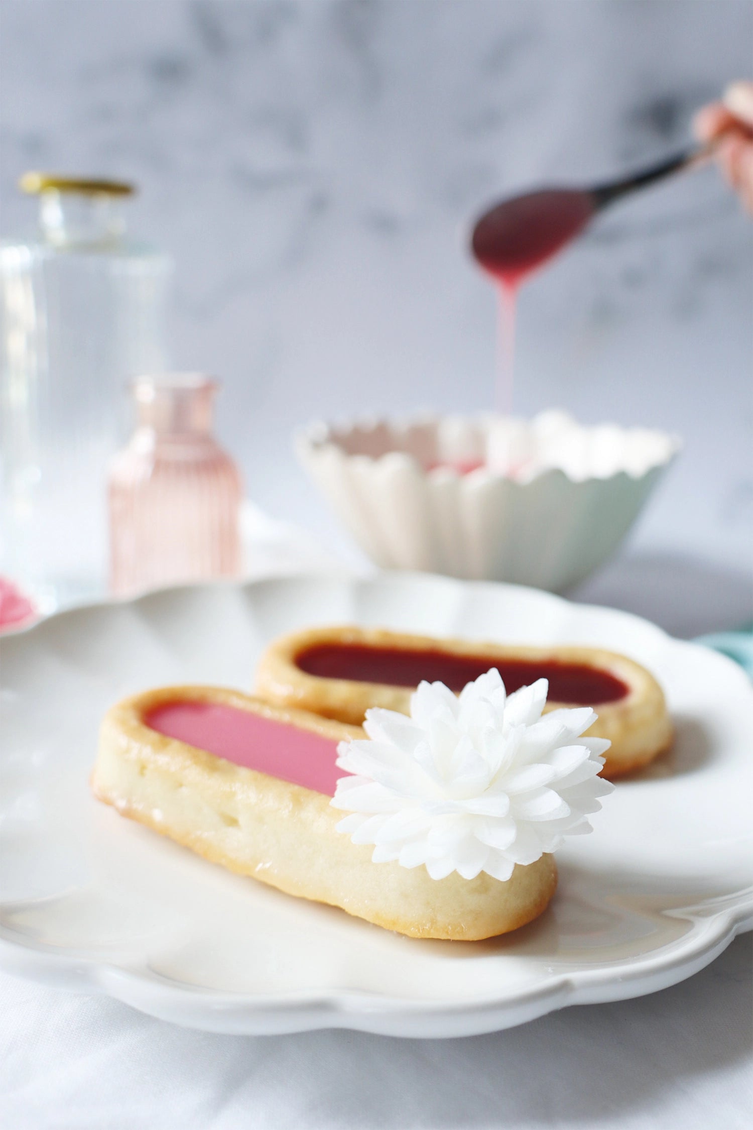 Praktische Silikonform für 6 Löffelbiskuits, perfekt für kreative Backideen und leckere Desserts im Handumdrehen.