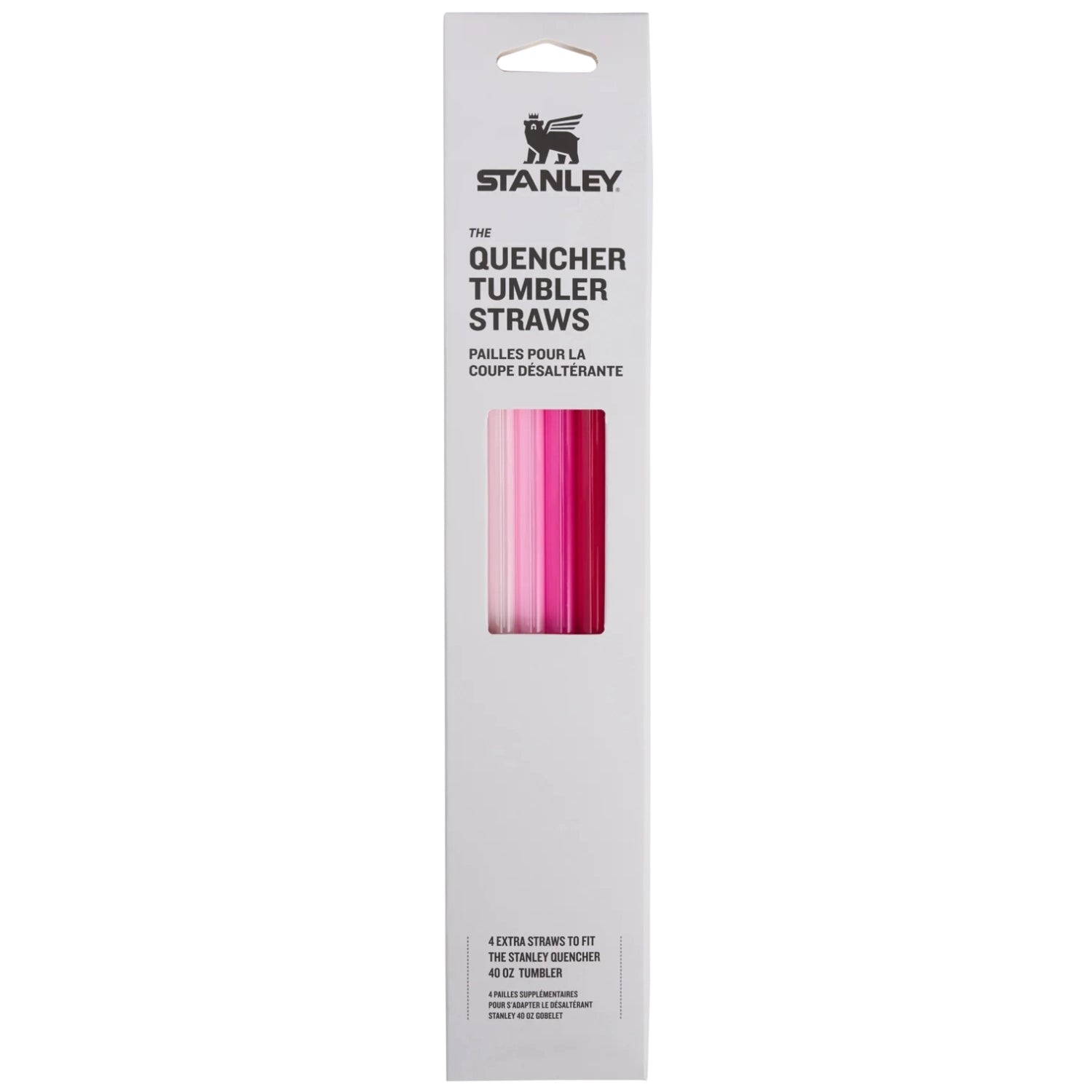 4er Set Ersatzstrohhalm für Quencher 1.18l pink in Pink präsentiert im Onlineshop von KAQTU Design AG. Zutaten ist von Stanley