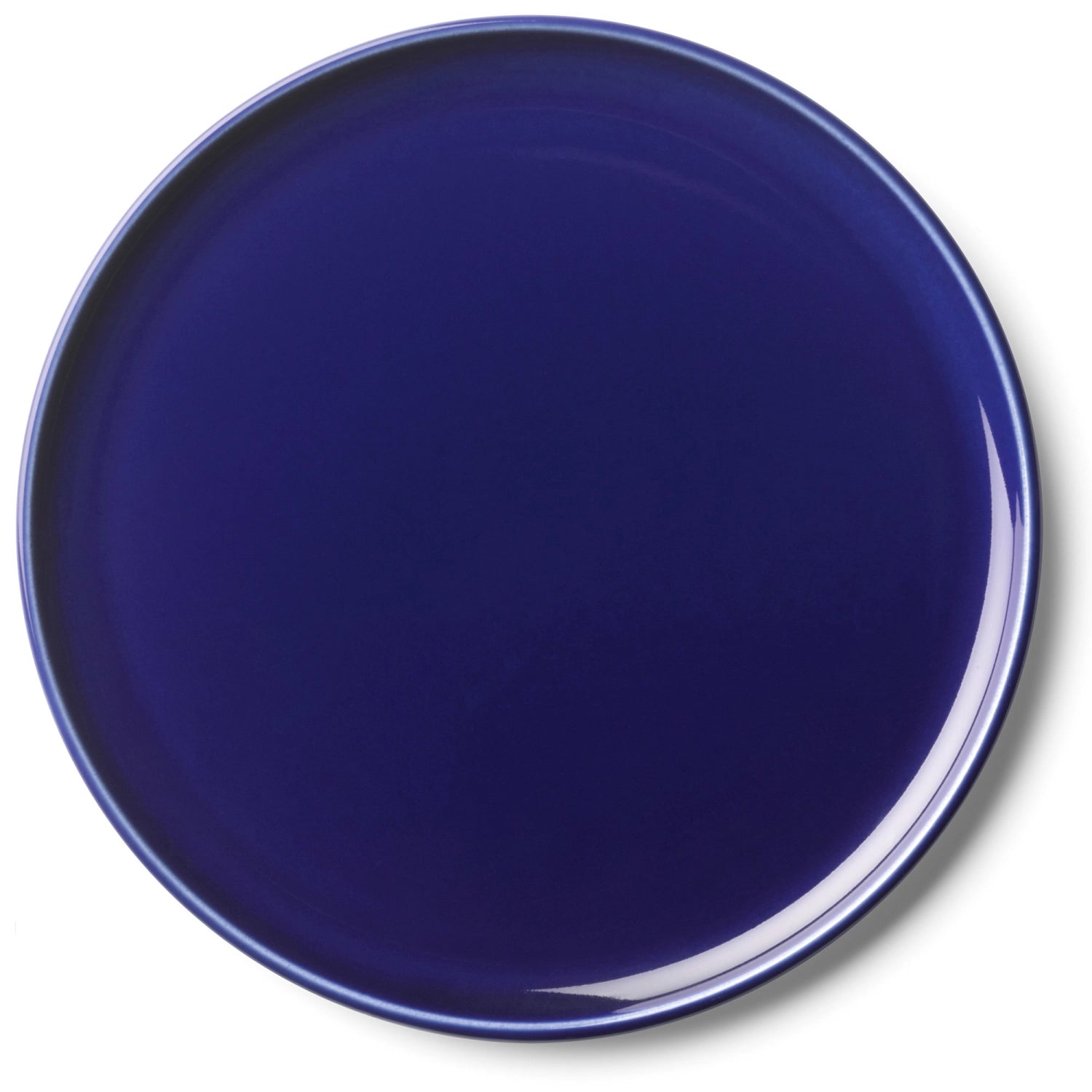 Stilvolles 2er Set flacher Teller von LSA in Cobalt, Durchmesser 17 cm, ideal für Servieren und Dekorieren in jedem Zuhause.