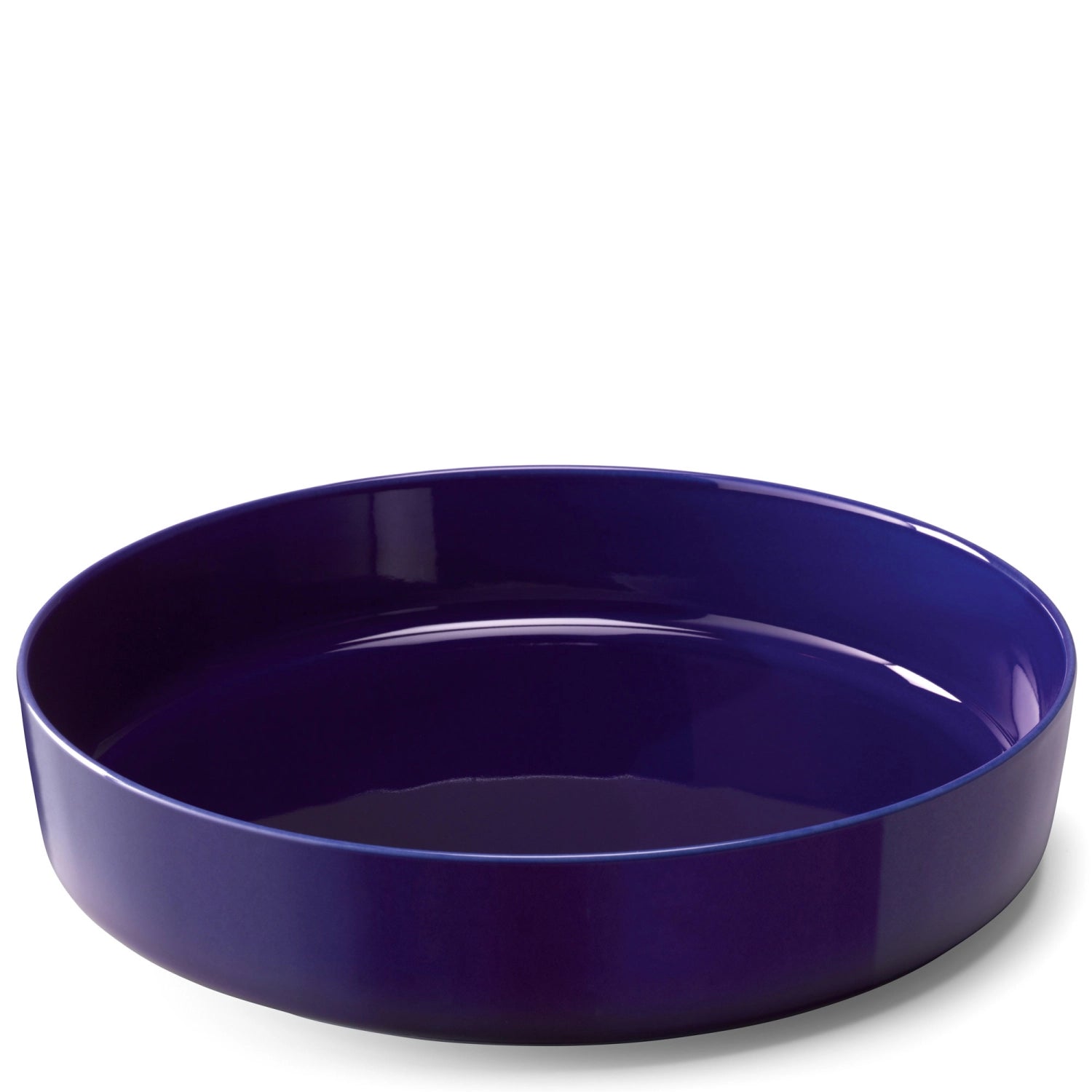 Elegante Schale in lebhaftem Cobaltblau, 30 cm Durchmesser, perfekt für ansprechende Präsentationen und festliche Anlässe von LSA.