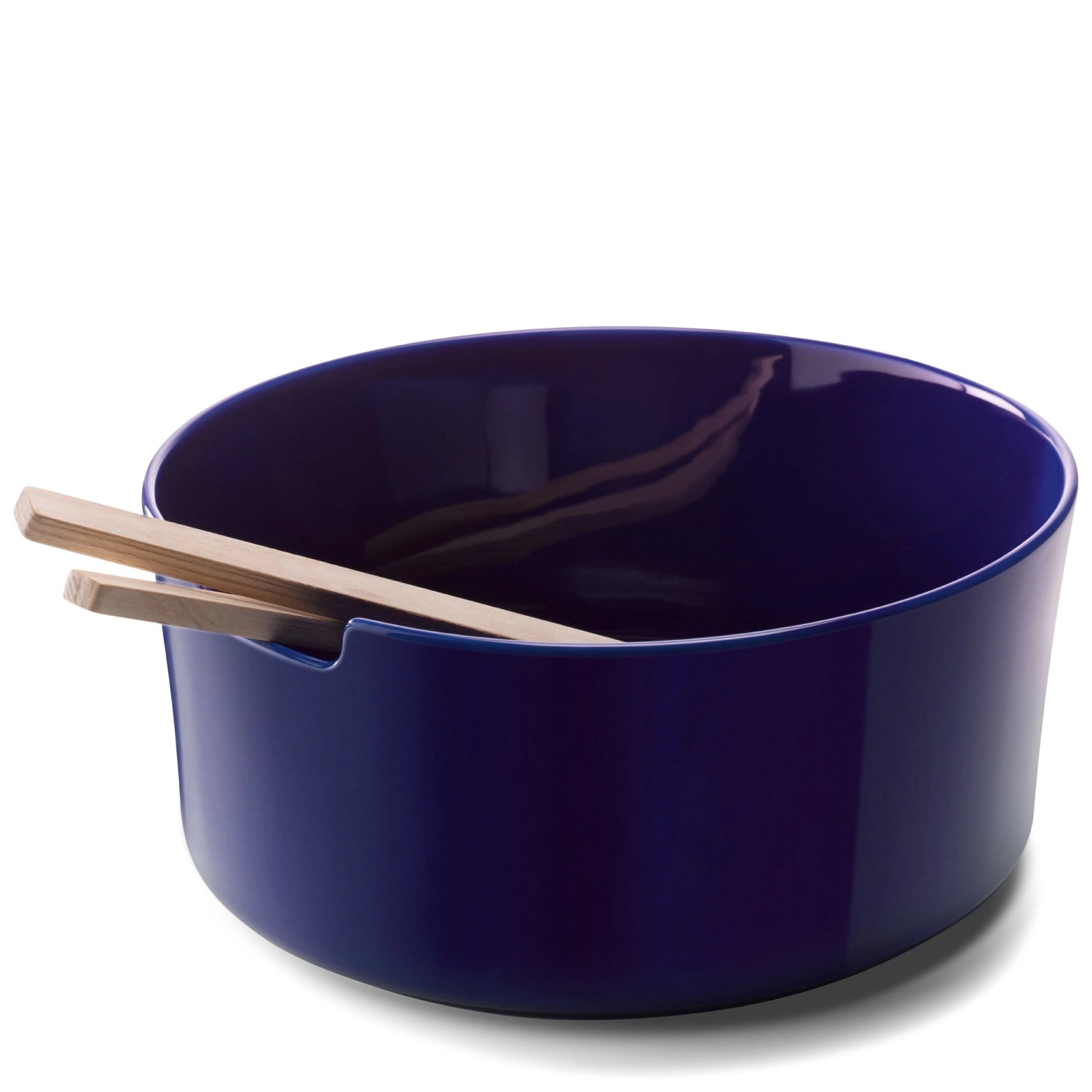 Zwei cobaltfarbene Schalen im Set, Durchmesser 8 cm, aus der Collective Kollektion von LSA, ideal für Snacks oder Dekoration.