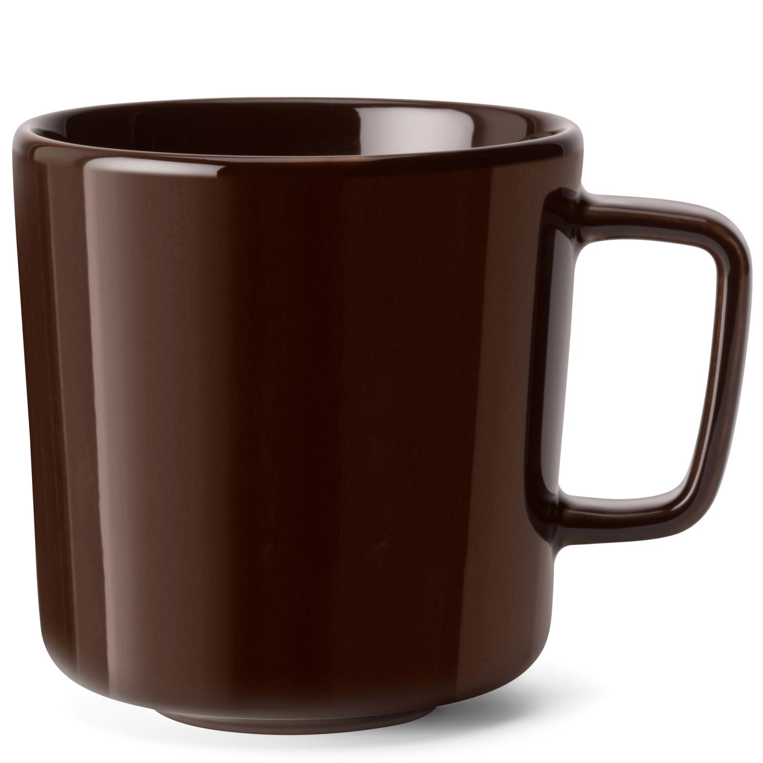 Stilvolles 2er Set Kaffeetassen (370ml) in edlem Mocha von LSA, ideal für Latte Macchiato und besondere Momente.