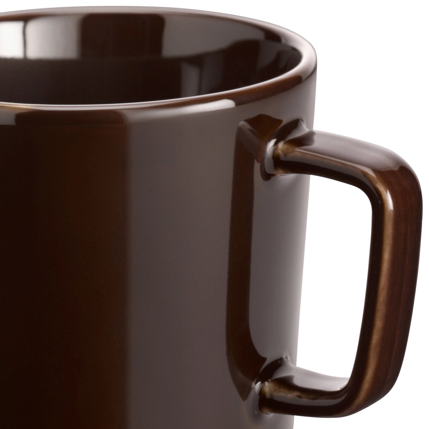 Stilvolles 2er Set Kaffeetassen (370ml) in edlem Mocha von LSA, ideal für Latte Macchiato und besondere Momente.
