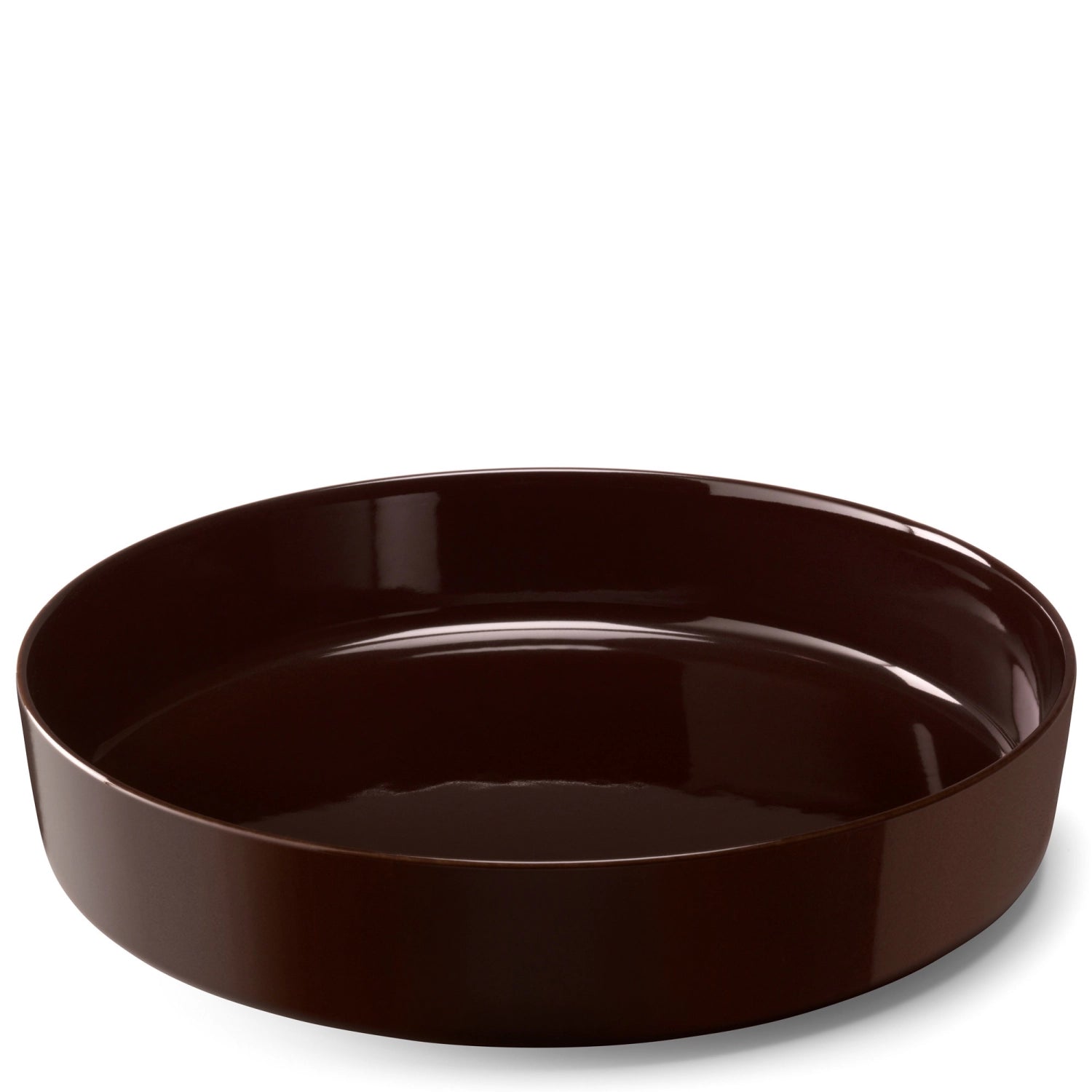 Elegante 30 cm große Schale in Mocha von LSA, perfekt für dekorative Arrangements und als stilvolles Accessoire in Ihrem Zuhause.