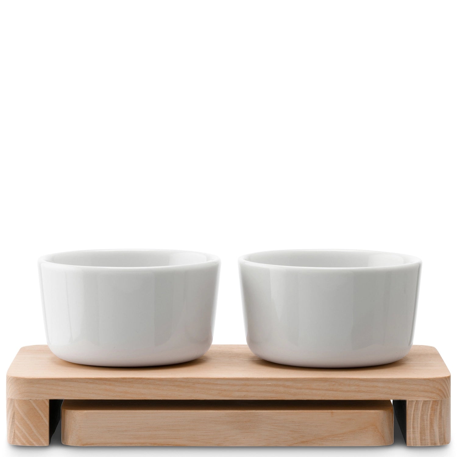 2er Set tiefen Teller von LSA in Mocha, Durchmesser 20 cm, ideal für stilvolles Servieren von Speisen.