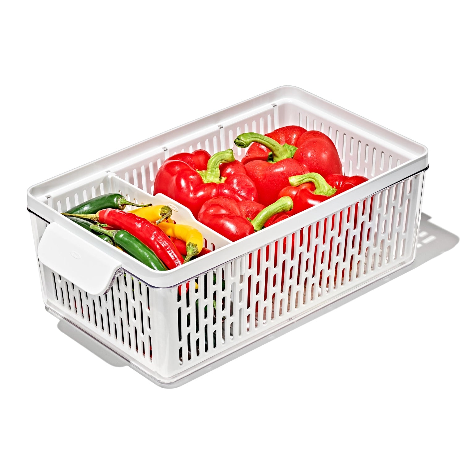 Good Grips Produce Saver Frischhaltebox von OXO, mittel, 35.1x18.9x11.8cm, ideal zur Aufbewahrung von frischem Obst und Gemüse.