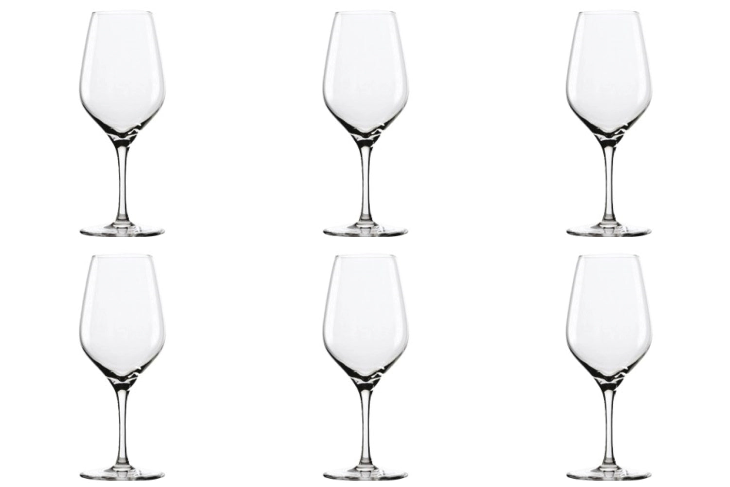 Elegantes 6er Set Universalgläser für Weisswein von Stölzle, 420ml, ideal für stilvolle Weinverkostungen und festliche Anlässe.