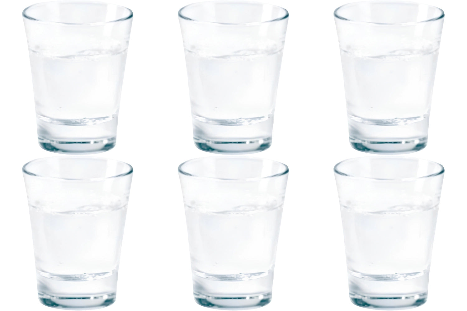Elegantes 6er Set Caffeino Wasserglas 9cl von swizzglas, perfekt für den täglichen Gebrauch oder besondere Anlässe, mit modernem Design und hoher Qualität.