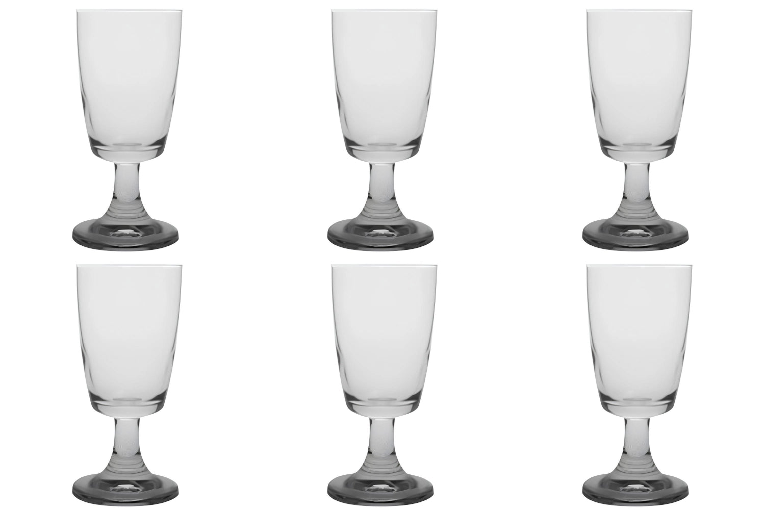 Stilvolles 6er Set Kaffeeglas Pilatus 20cl von Swizzglas, perfekt für Kaffeegenuss, mit modernem Design und hochwertiger Verarbeitung.