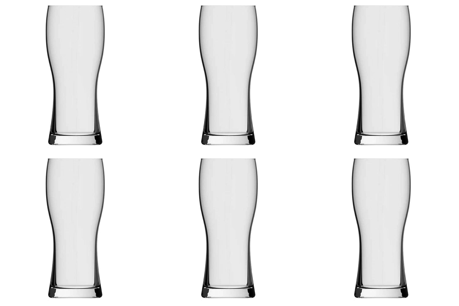 Stilvolles 6er Set Bavaria Becher von swizzglas, 0.5 L, ideal für Bierliebhaber und gesellige Abende, robust und elegant im Design.