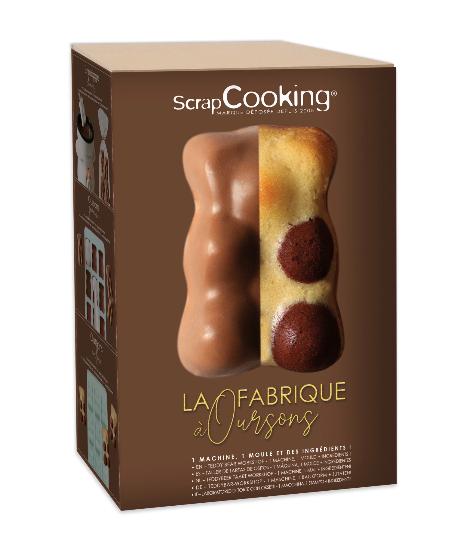 Atelier Teddybären-Workshop in Mehrfarbig präsentiert im Onlineshop von KAQTU Design AG. Küchengerät ist von Scrap Cooking