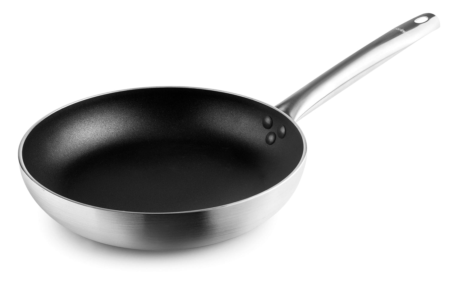 Adara Bratpfanne 28cm, Induktion in Silber präsentiert im Onlineshop von KAQTU Design AG. Bratpfanne ist von Lacor
