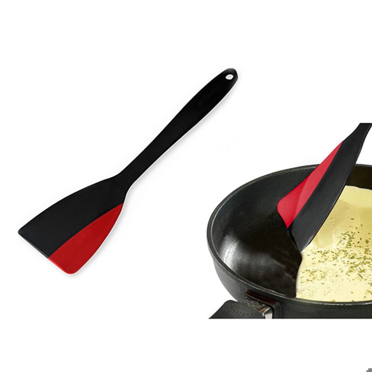 Flexi Mini Pfannenschaber 24cm von Westmark, ideal zum mühelosen Schaben und Reinigen von Pfannen und Töpfen, praktisch und handlich.