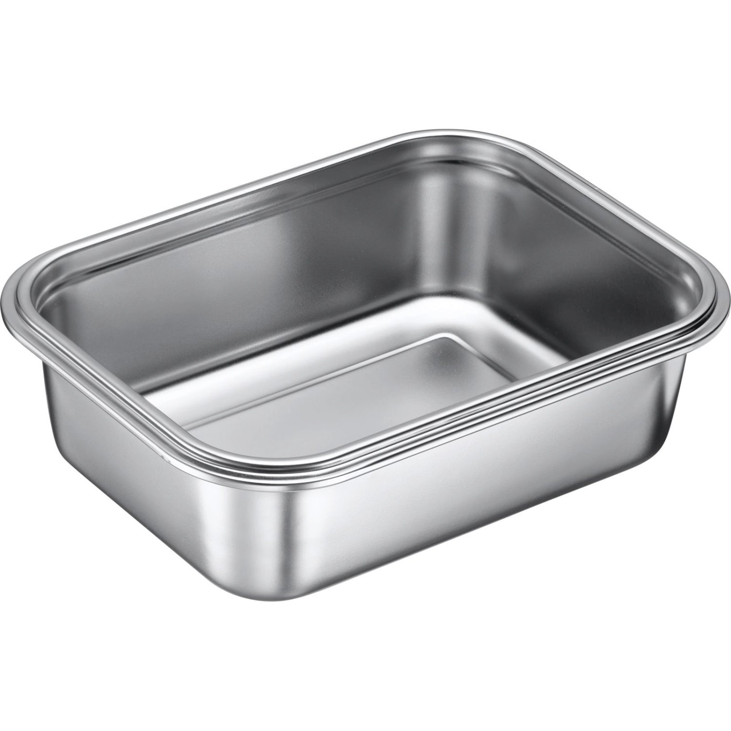 Edelstahl Lunch Box von Westmark mit 1300ml Volumen, ideal für die Aufbewahrung von Mahlzeiten, robust und langlebig, perfekt für unterwegs.