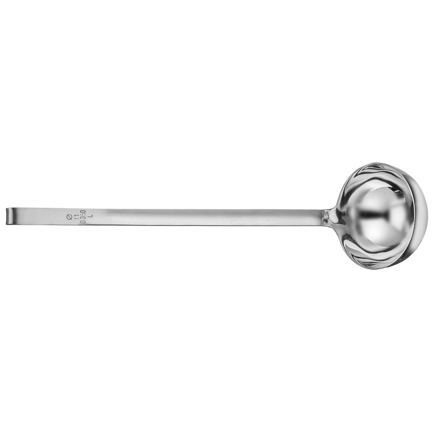 Pro Schöpfkelle von Westmark, 11 cm Durchmesser, 350 ml, ideal zum Servieren von Suppen und Saucen, robust und funktional.
