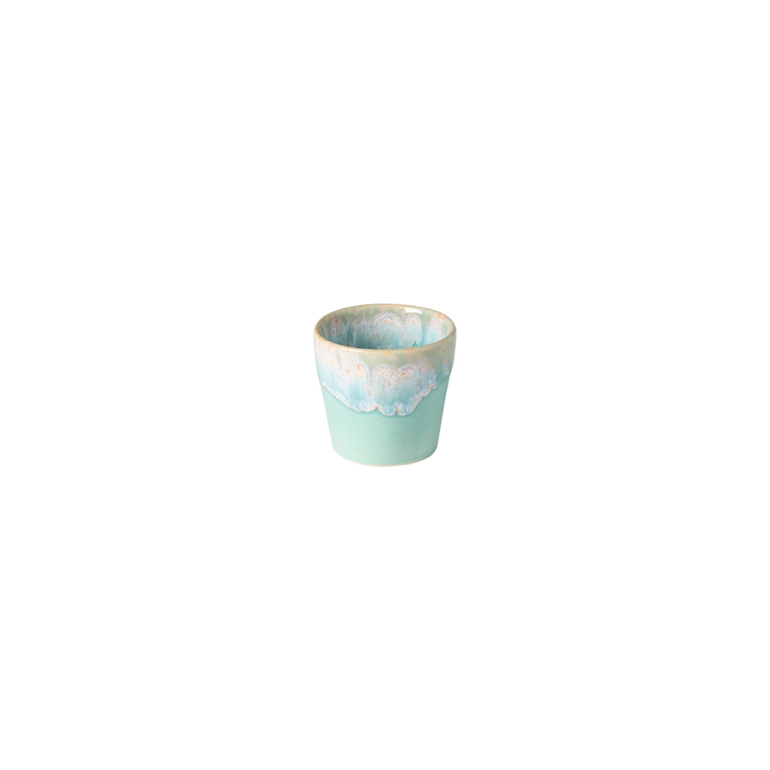 Grespresso Espressotasse 70ml D6.5cm H5.8cm aqua in Blau präsentiert im Onlineshop von KAQTU Design AG. Tasse ist von Costa Nova