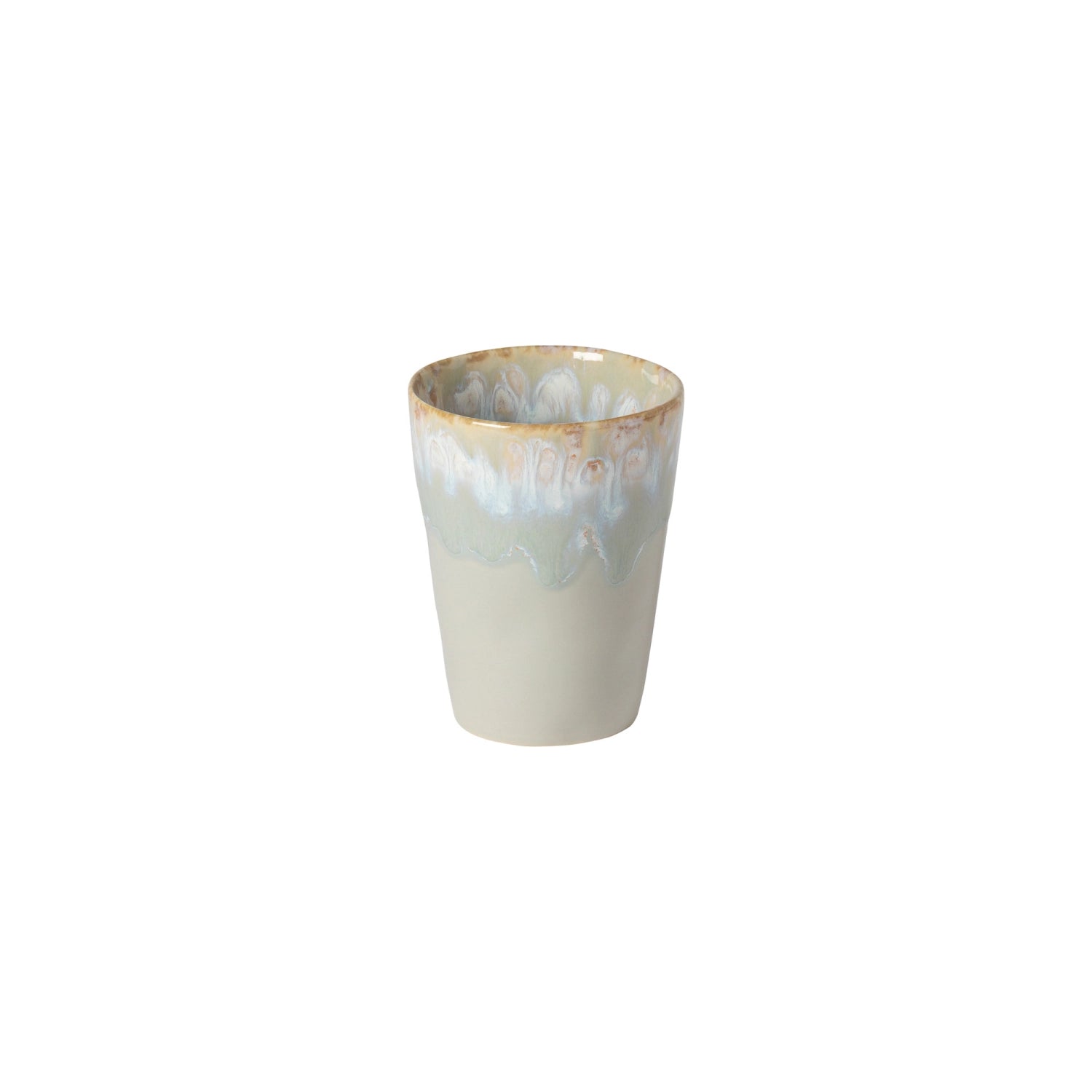 Grespresso Mokkatasse 380ml D9.2cm H11.5cm grey in Grau präsentiert im Onlineshop von KAQTU Design AG. Tasse ist von Costa Nova