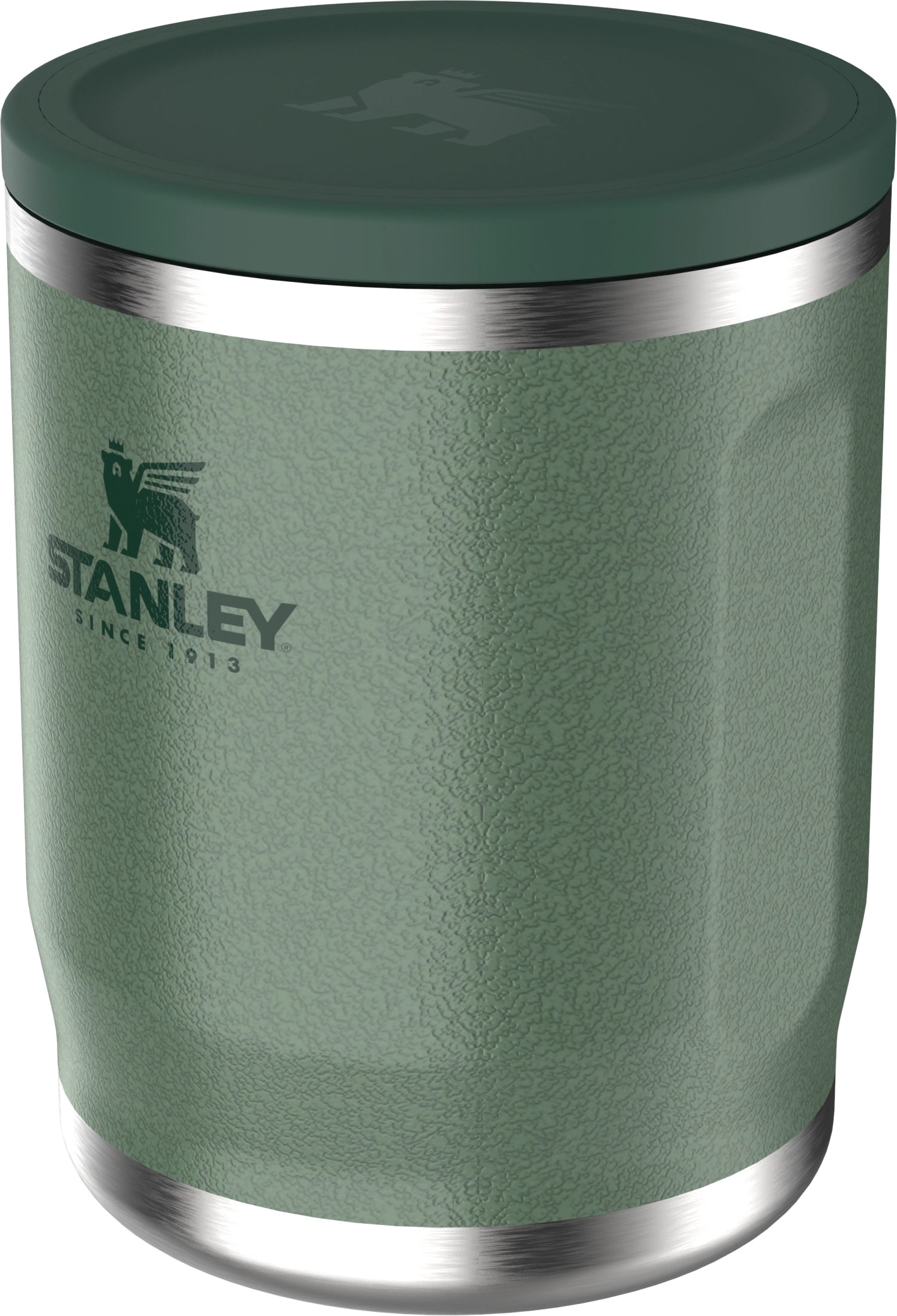 Hammertone grüne Lunchbox von Stanley, ideal für unterwegs, mit 0.53l Fassungsvermögen für warme und kalte Speisen.