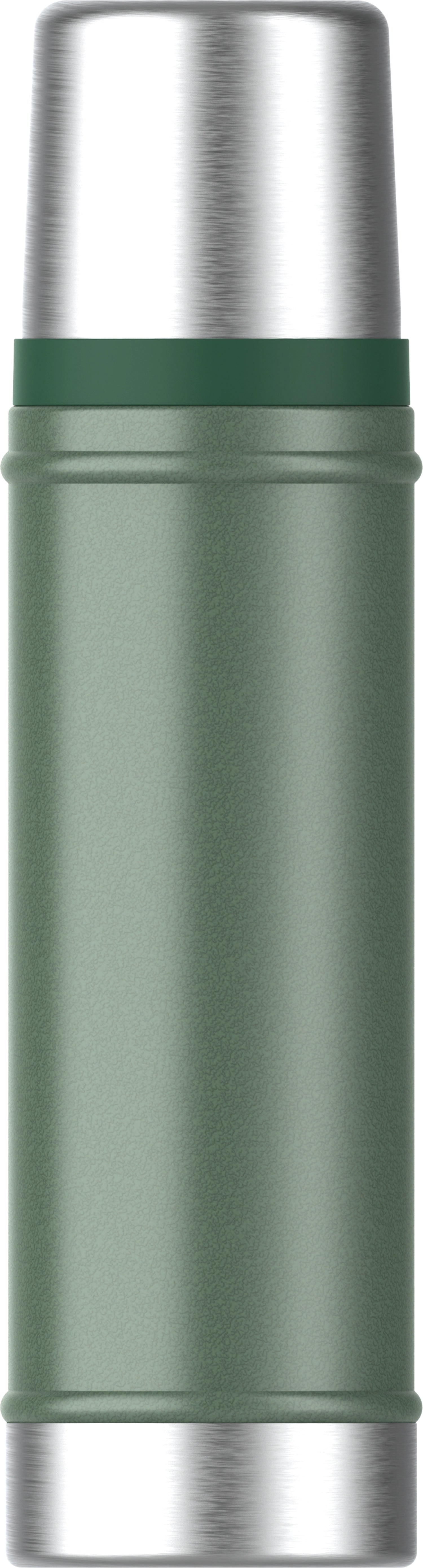 Die Legendary Classic Flasche 0.59l in Hammertone Green von Stanley, ideal für unterwegs und stylisch im Design.
