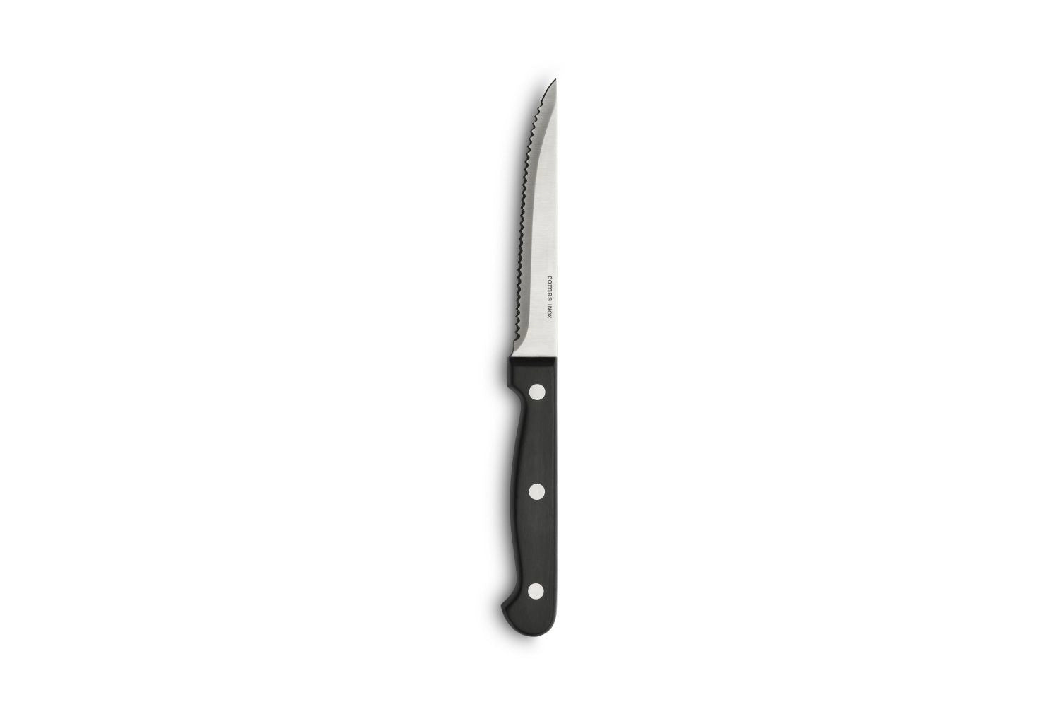 Hochwertiges 6er Set Steakmesser von Comas, ideal für saftige Steaks und Grillgerichte, mit scharfen Klingen für präzise Schnitte.