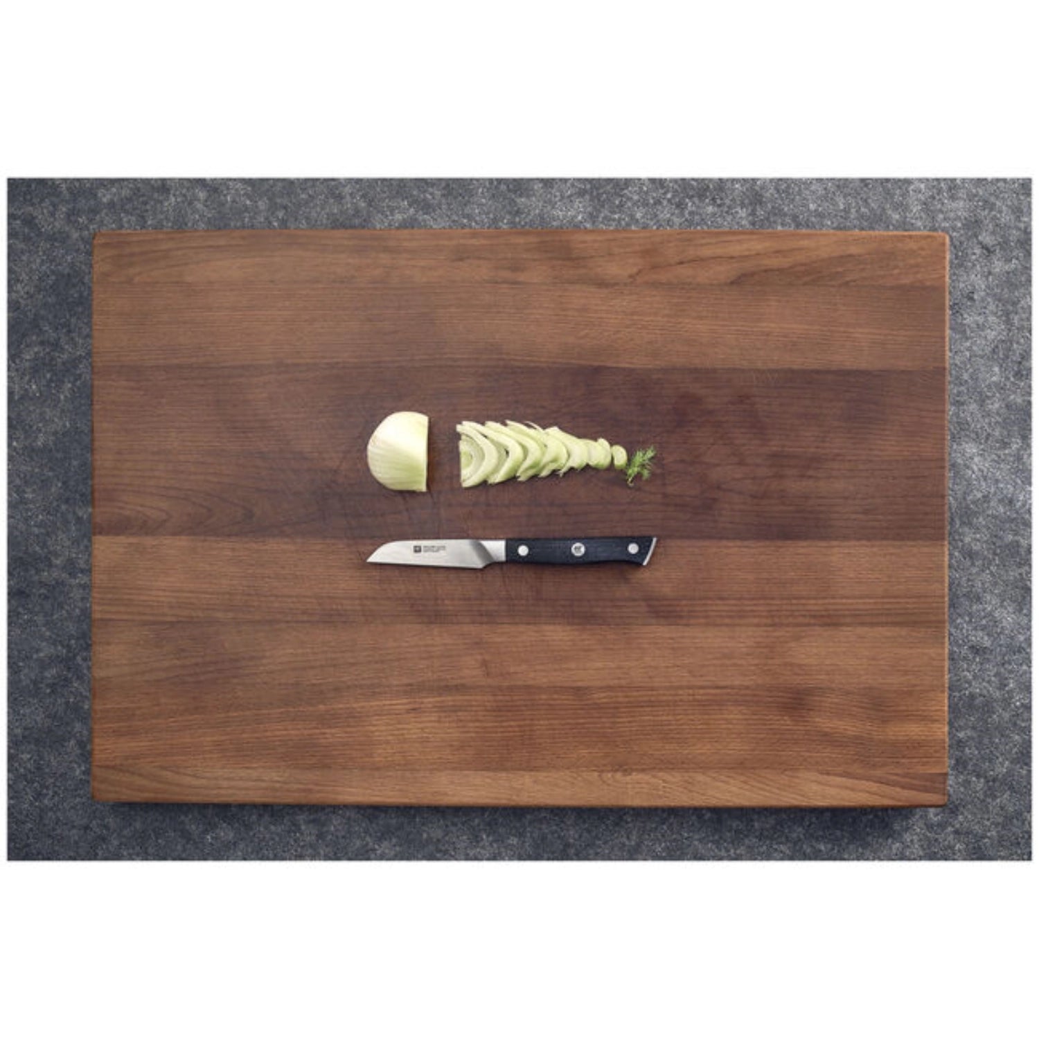 Hochwertiges Spectrum Gemüsemesser von Zwilling mit 8 cm Klinge, ideal für präzises Schneiden von Gemüse, in buntem Design.