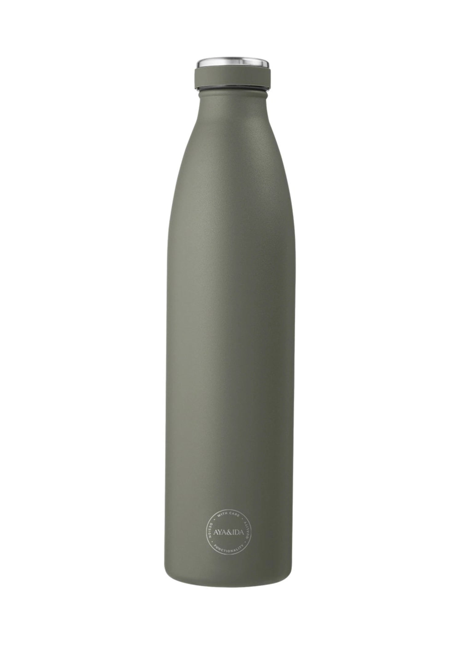 Trinkflasche 1000ml Tropical Green in Grün präsentiert im Onlineshop von KAQTU Design AG. Trinkflaschen ist von AYA&IDA