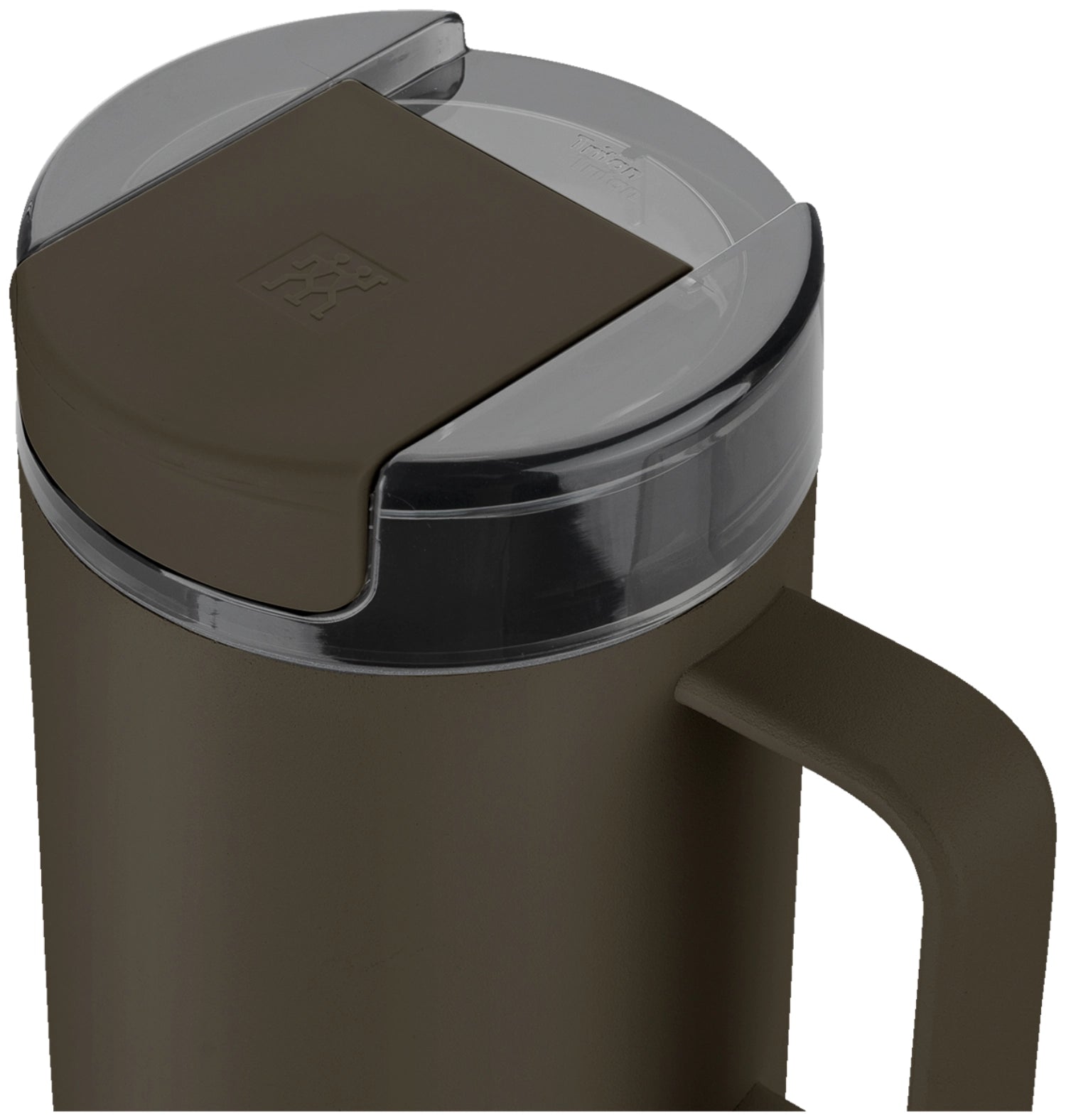 Stylischer Thermobecher in Grau mit 380ml, perfekt für unterwegs. Hält Getränke lange warm oder kühl, ideal für den modernen Lifestyle.