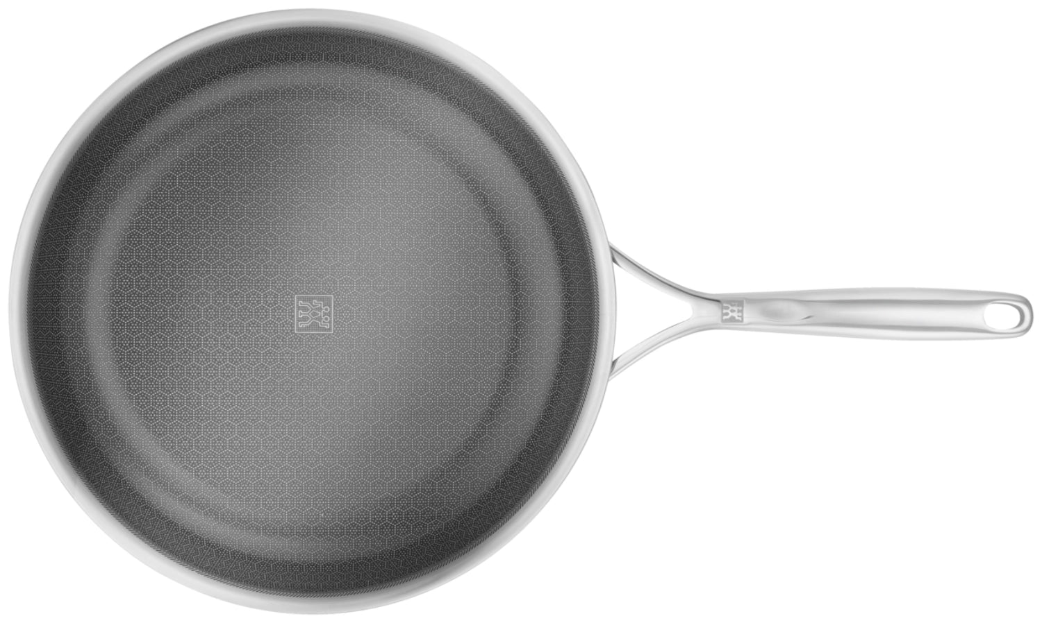 Hochwertige 30 cm Bratpfanne aus der Peak-Serie von Zwilling, ideal für gleichmäßiges Braten und Anbraten von Speisen.