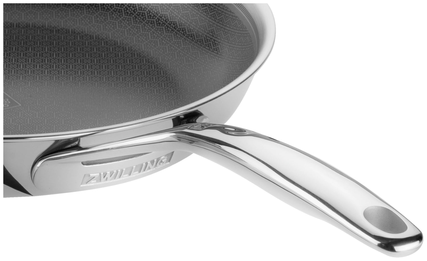 Elegante 30 cm Bratpfanne der Peak-Serie von Zwilling, perfekt für vielseitige Kochanwendungen und optimale Wärmeverteilung.
