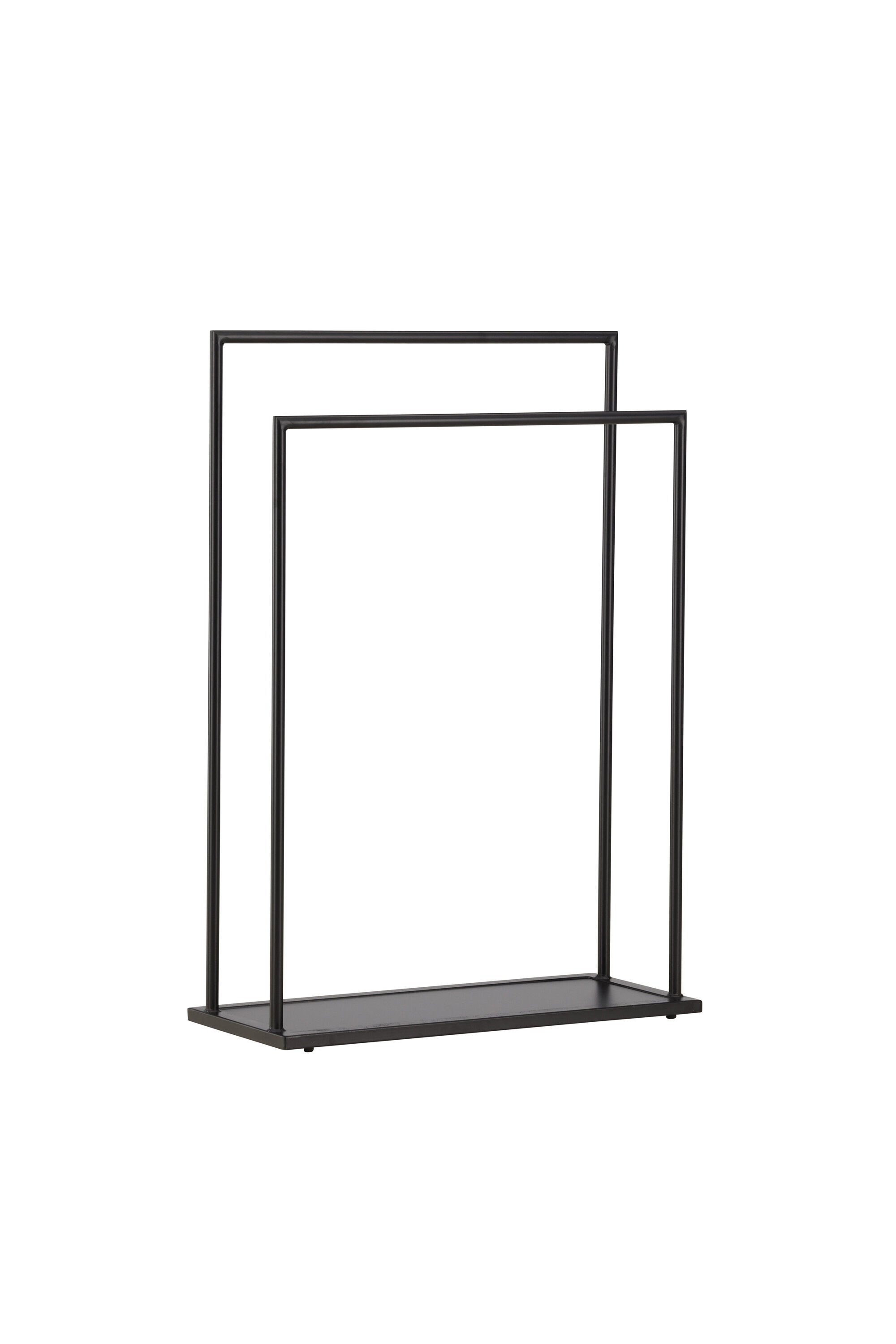 Eleganter Alva Kleiderständer in zeitlosem Schwarz von Venture Home, ideal für die praktische Aufbewahrung und ansprechende Präsentation Ihrer Kleidung.