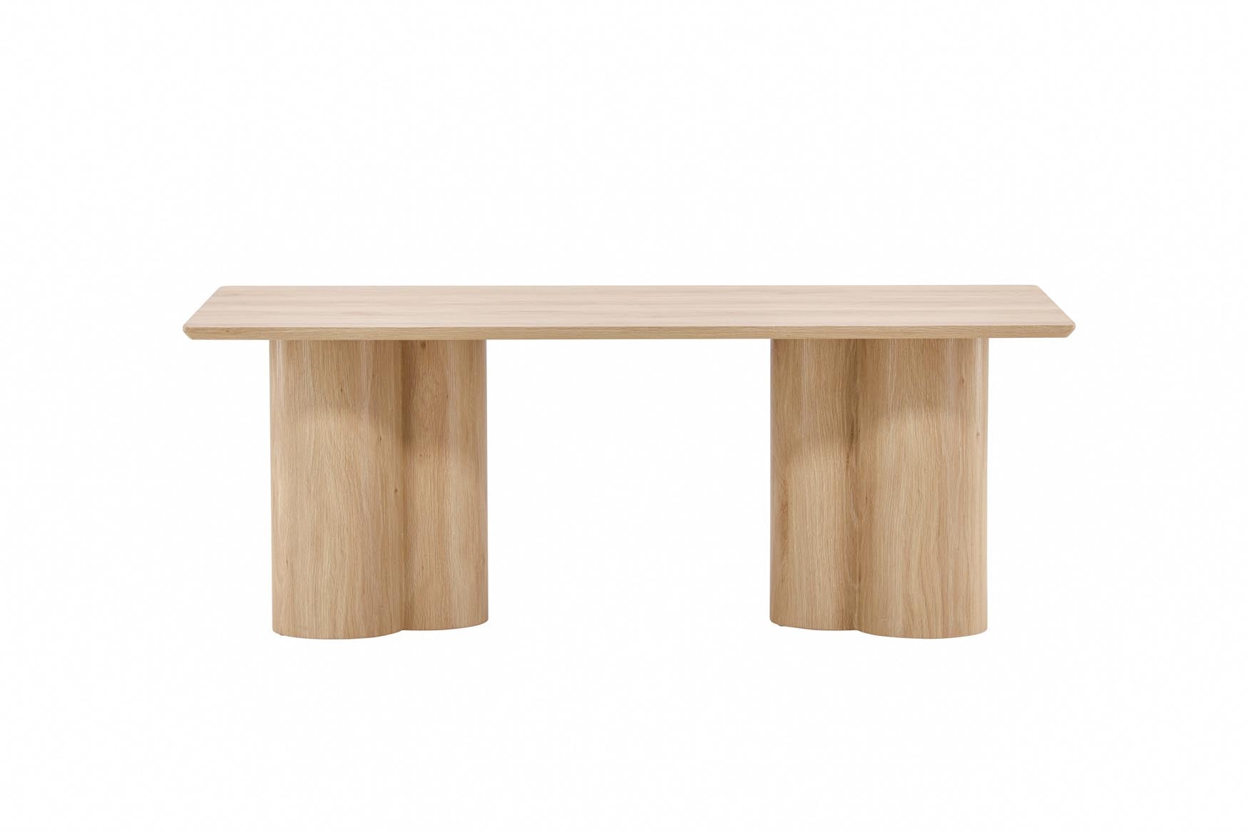 Moderner Couchtisch Olivia von Venture Home, 120x60 cm, in zartem Beige. Ideal für stilvolle Akzente in Ihrem Wohnzimmer.