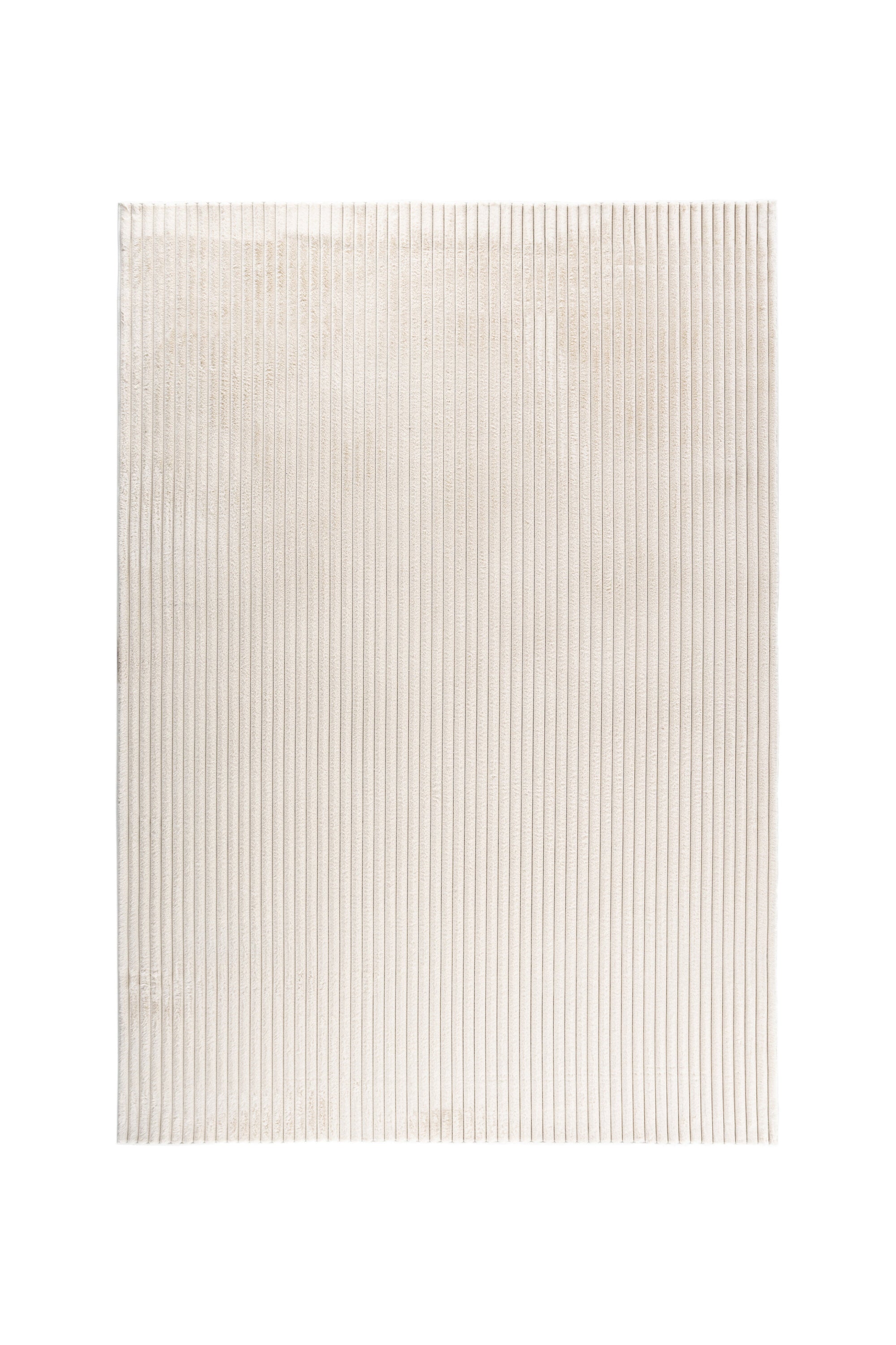 Mattan Miller Teppich: Moderner, eleganter Polyesterteppich in Weiß, ideal für stilvolle Wohnräume. Perfekte Ergänzung für Ihr Zuhause.