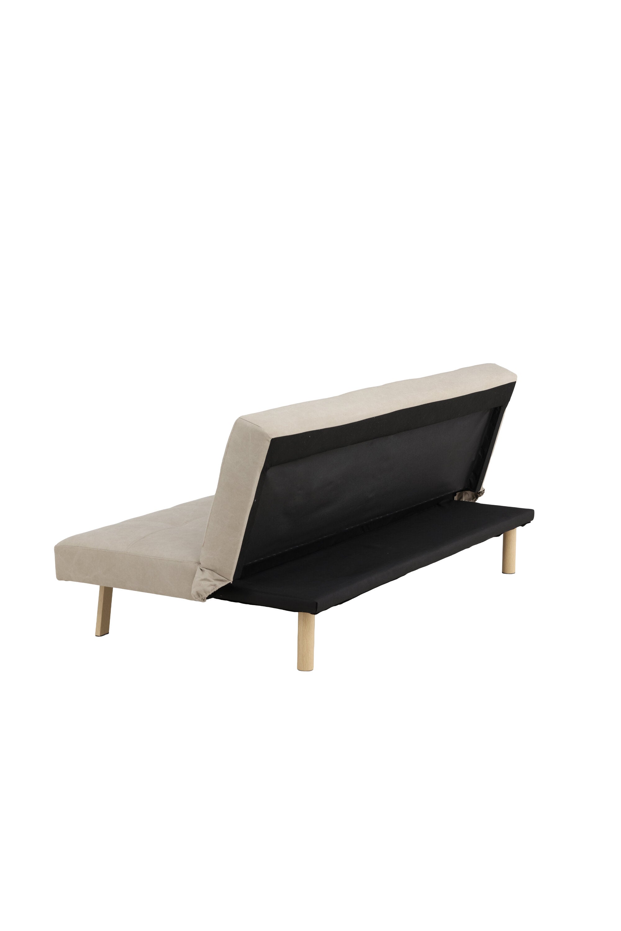 Elegantes Bodil Schlafsofa in Beige von Venture Home, perfekt für gemütliche Abende und als praktisches Gästebett für jeden Raum.