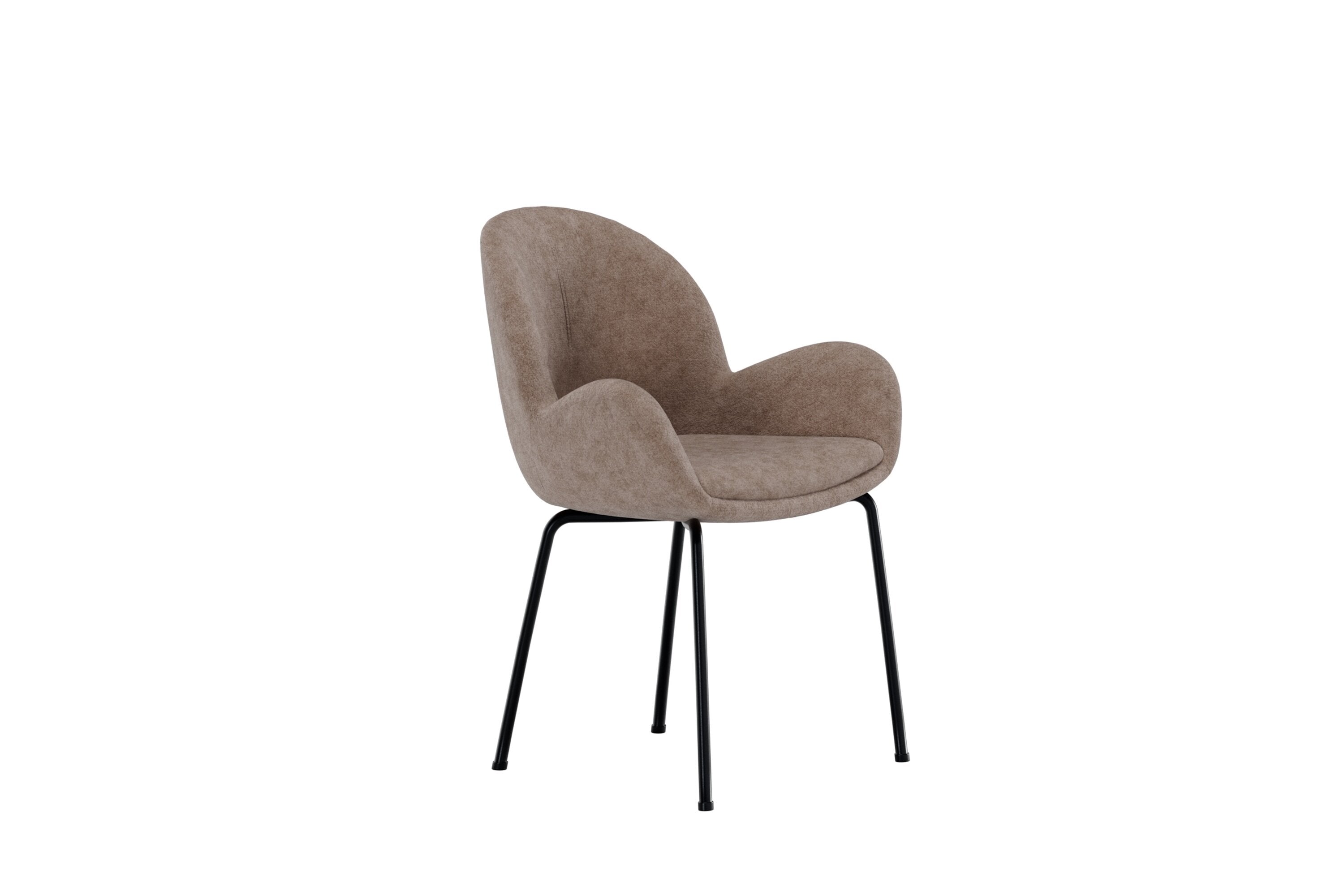 Moderner Florensa Esszimmerstuhl in ansprechendem Braun, perfekt für gemütliche Esszimmer, von Venture Home, erhältlich bei KAQTU Design AG.
