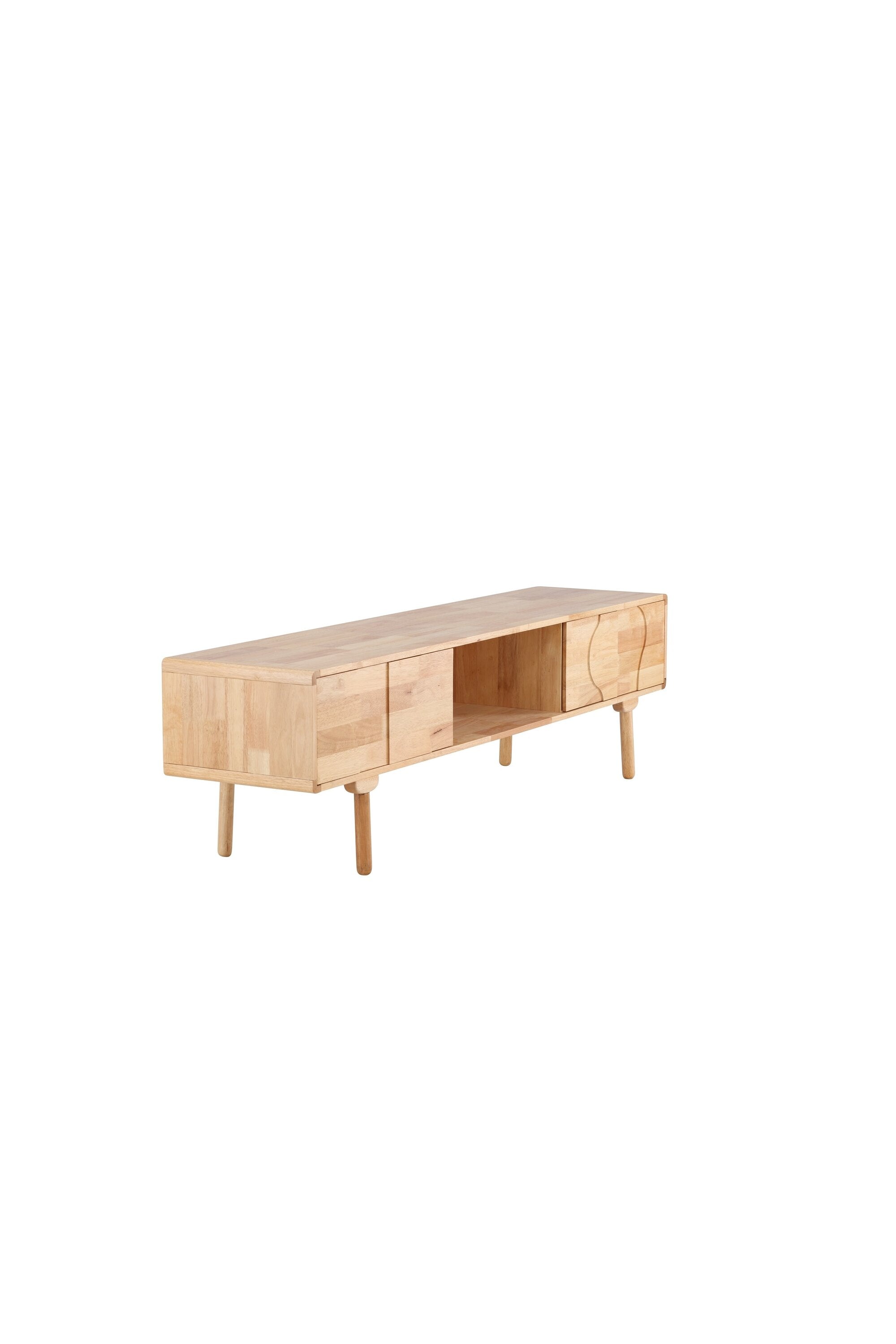 Modernes Skärhamn Cabinet von Vind, aus hochwertigem Holz, bietet stilvollen Stauraum und verleiht jedem Raum eine elegante Note.