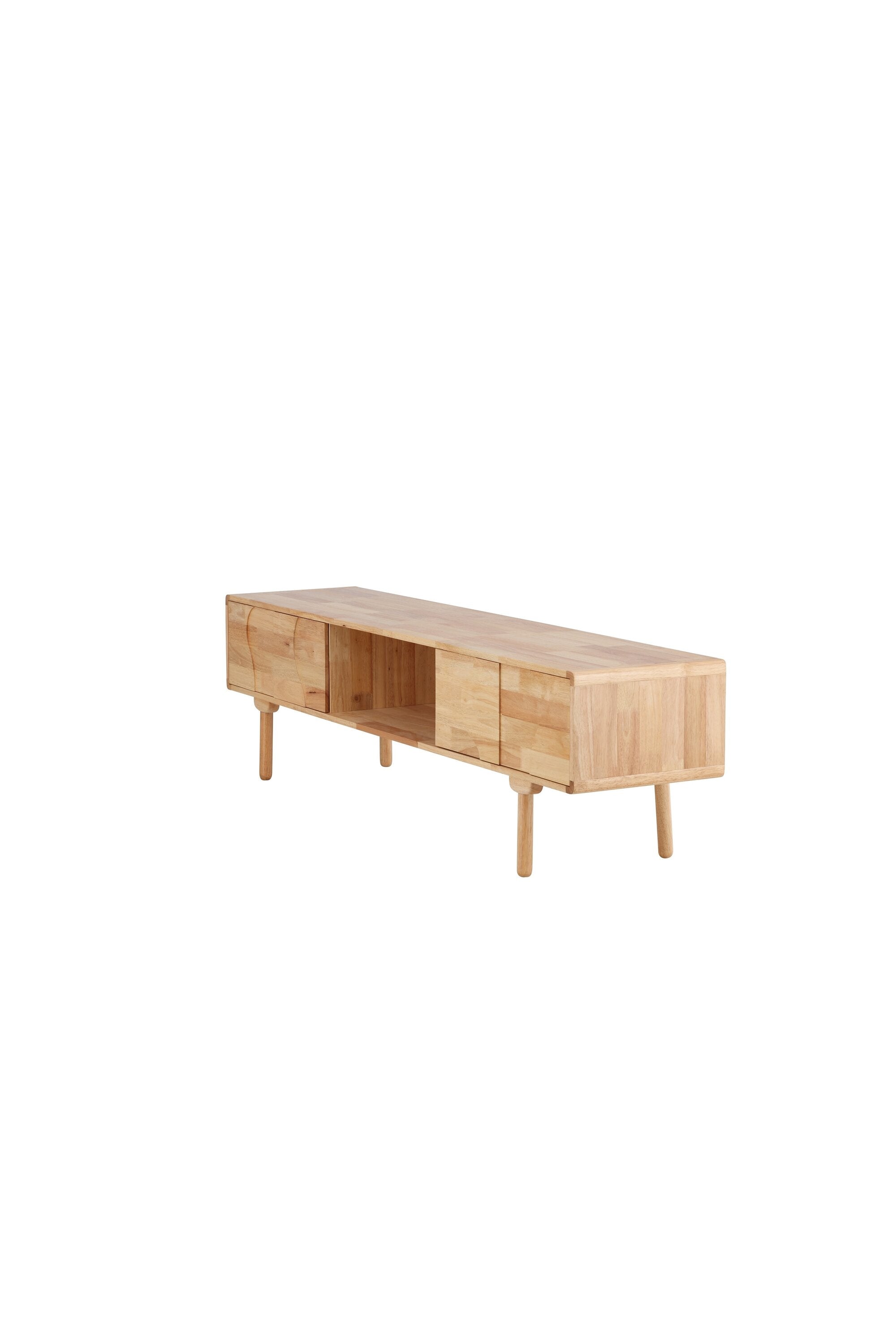 Elegantes Skärhamn Cabinet aus natürlichem Holz, ideal für stilvolle Aufbewahrung und Akzentuierung in jedem Raum.