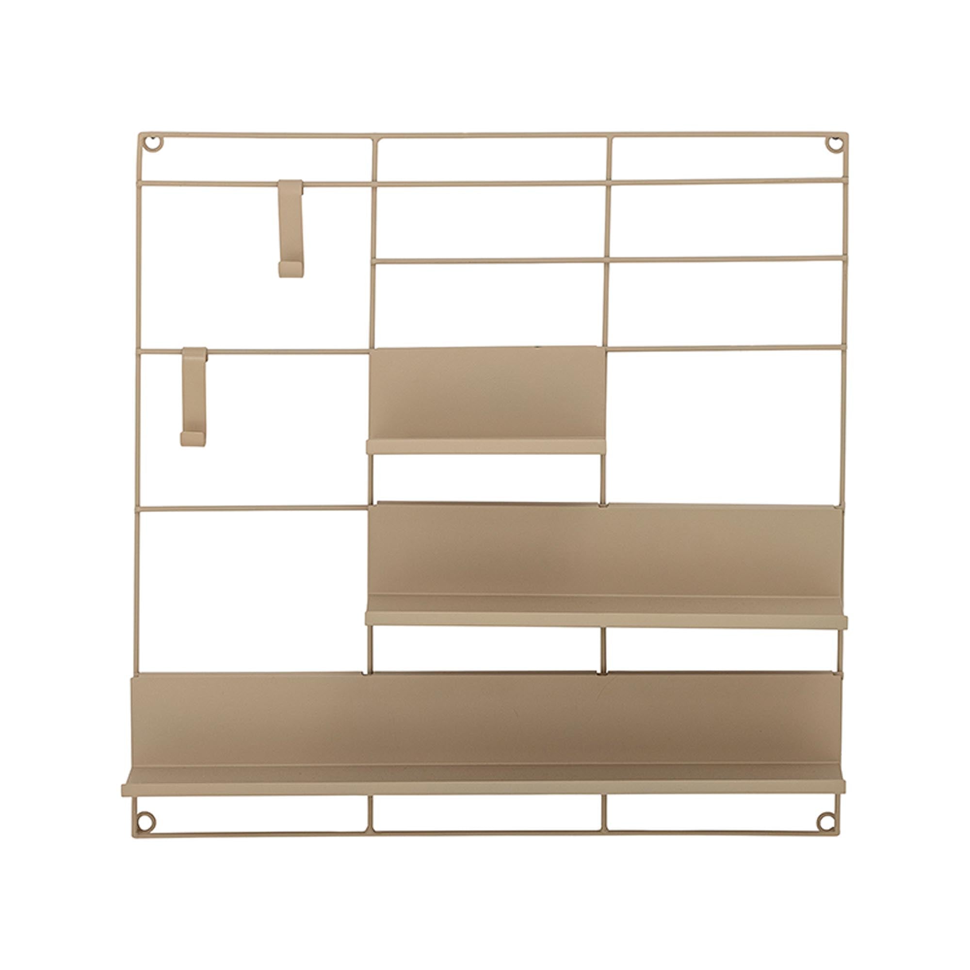 Das Osca Regal von Bloomingville kombiniert robustes Eisen mit elegantem Design. Ideal für Bücher, Pflanzen und mehr – für jeden Raum perfekt!