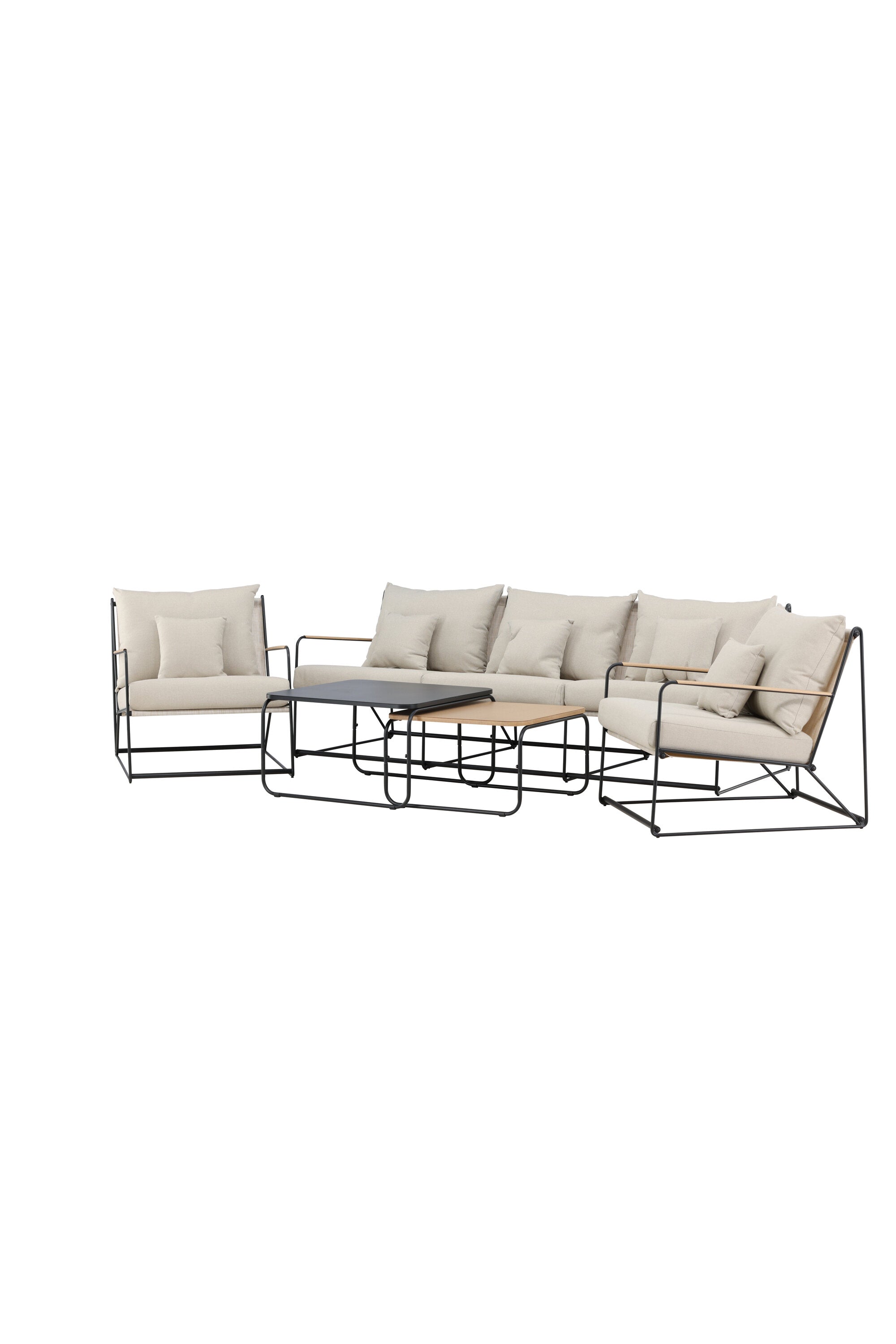 Stilvolles Palazzo Sofa Set von Venture Home, perfekt für entspannte Stunden im modernen Wohnzimmer mit hohem Sitzkomfort.