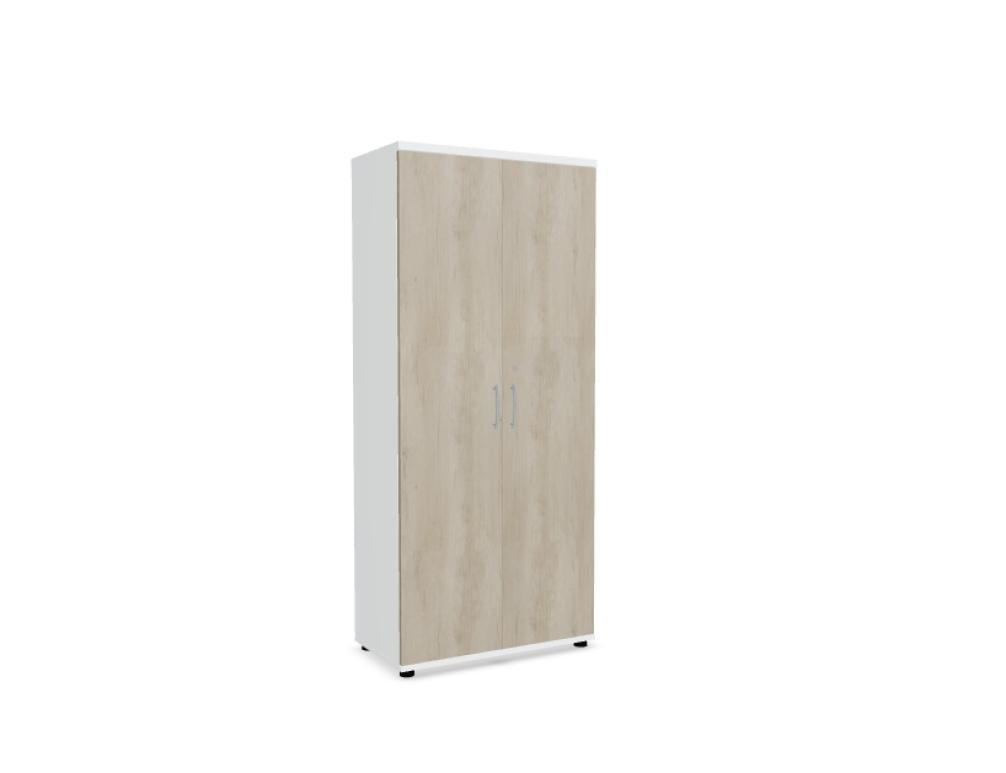 Standard A5104K - Schrank in Weiss Pastell präsentiert im Onlineshop von KAQTU Design AG. Büroschrank ist von Mdd