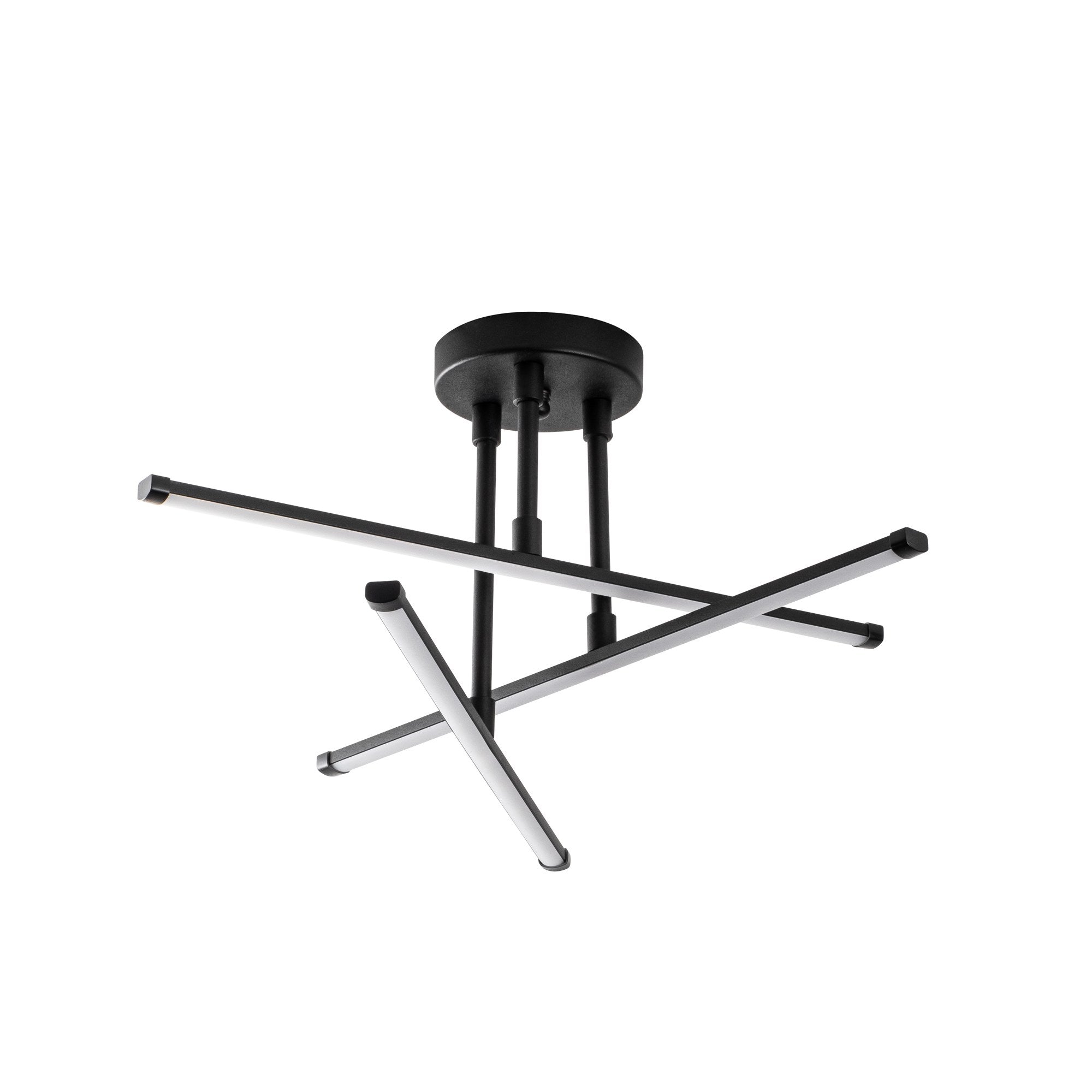 Moderne Ledflower Deckenleuchte in elegantem Schwarz von Opviq, ideal für stimmungsvolle Beleuchtung und stilvolle Raumgestaltung.