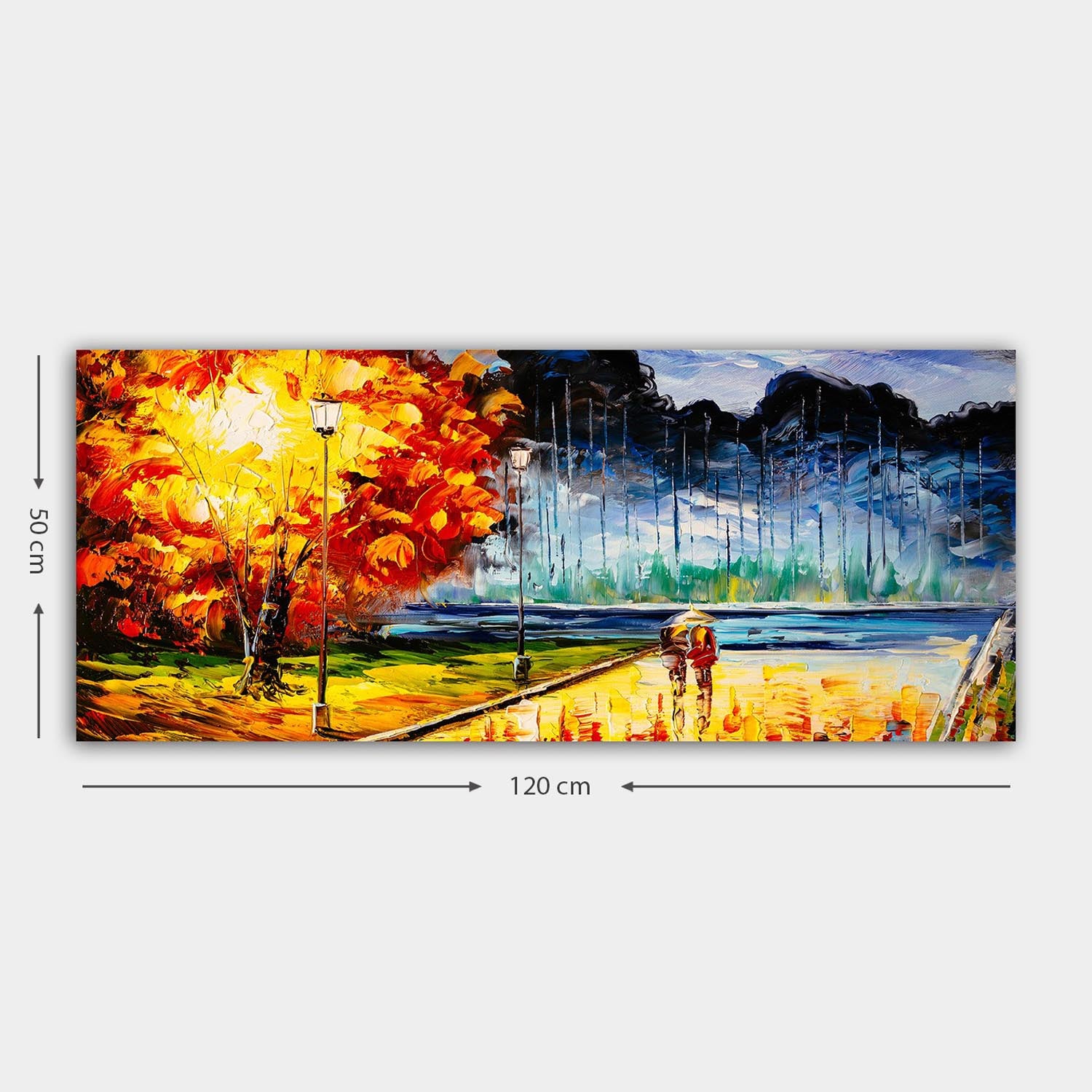 Verleihen Sie Ihrem Raum mit dem mehrfarbigen Leinwandbild YTY261904097_50120 von Wallity einen Hauch von Eleganz und Kreativität. Ideal für jeden Wohnbereich!